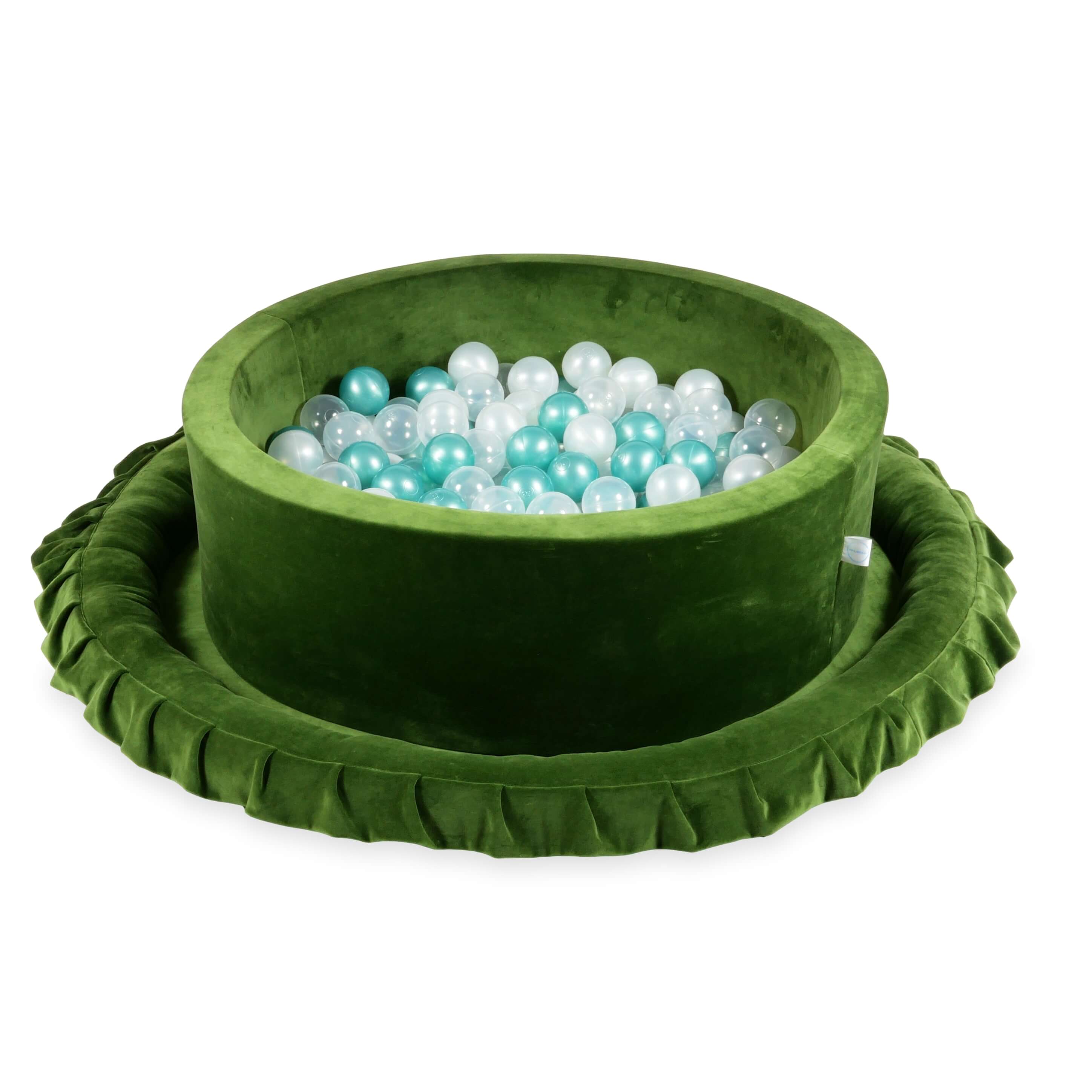 Babynest-Spielmatte 120 cm aus weichem Samt