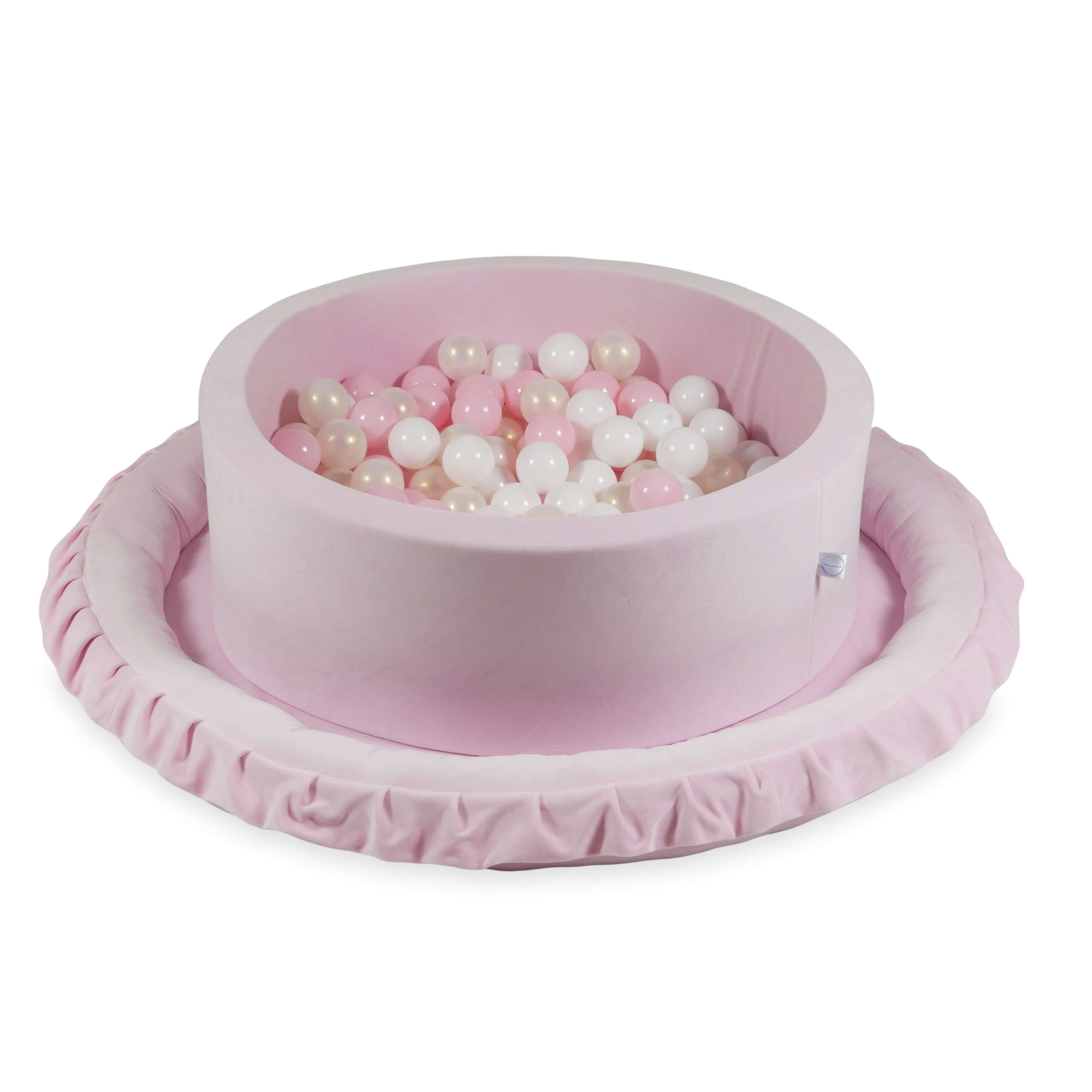 Babynest-Spielmatte 120 cm aus weichem Samt