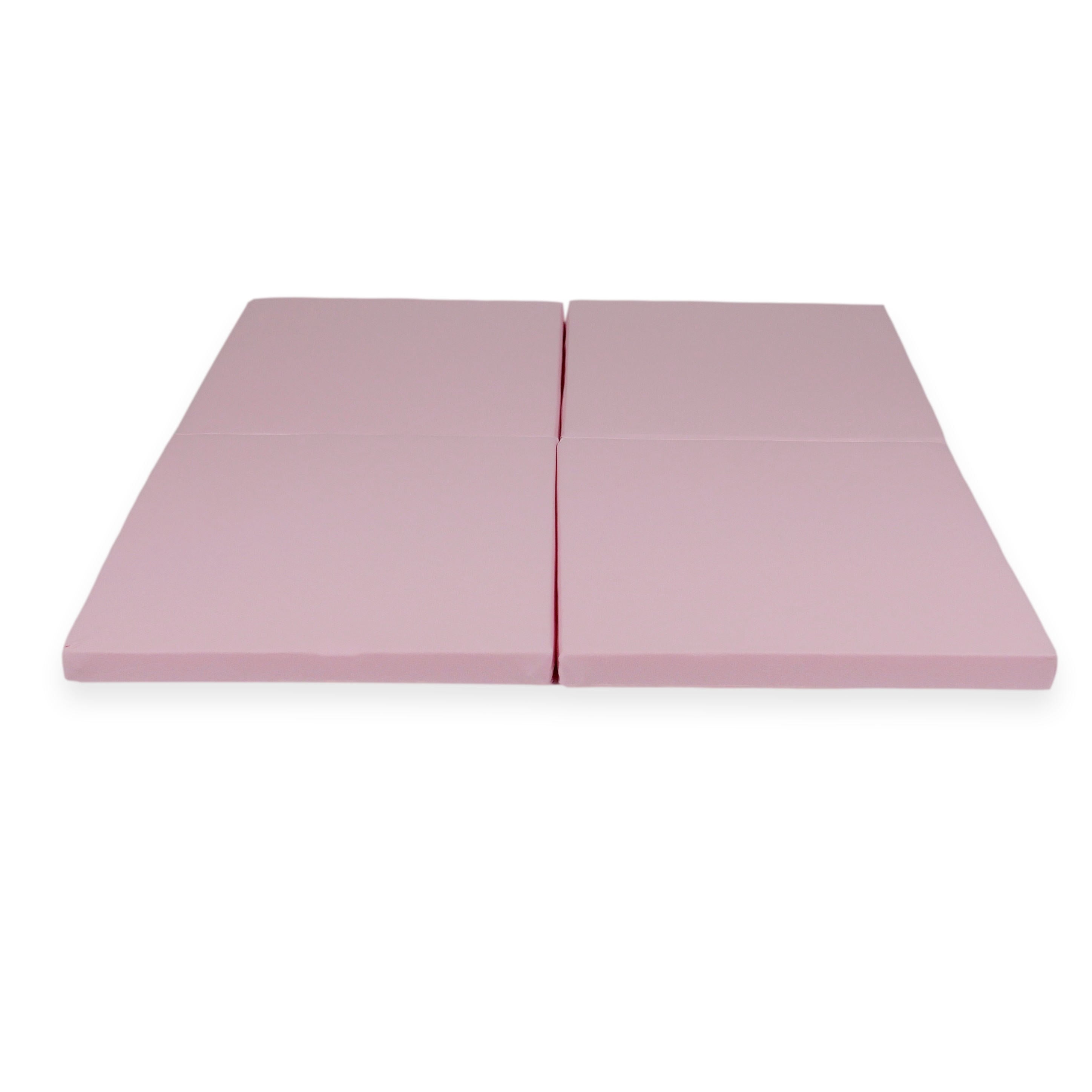 Quadratische, faltbare Babyspielmatte 120 x 120 cm aus Jersey