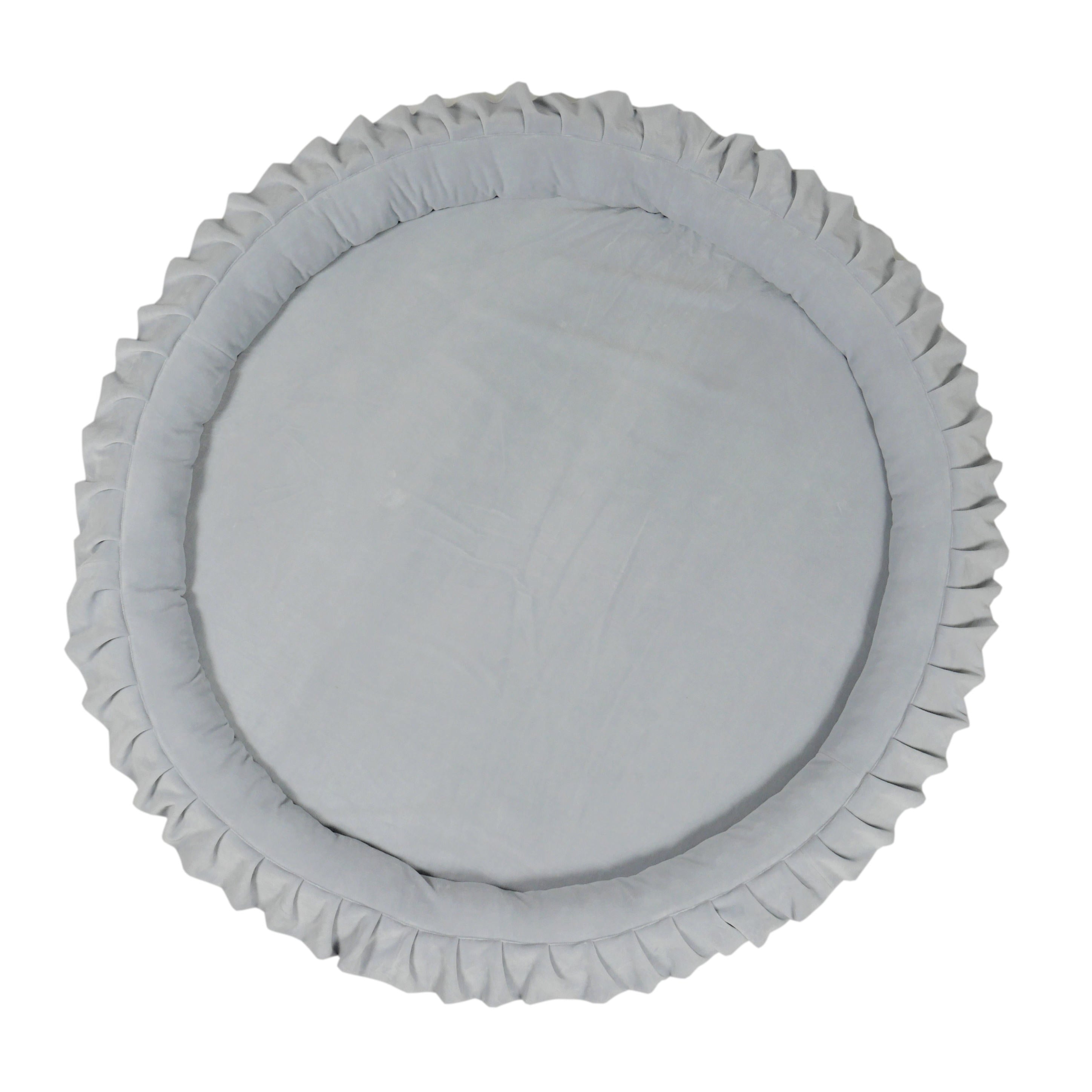 Babynest-Spielmatte 120 cm aus weichem Samt