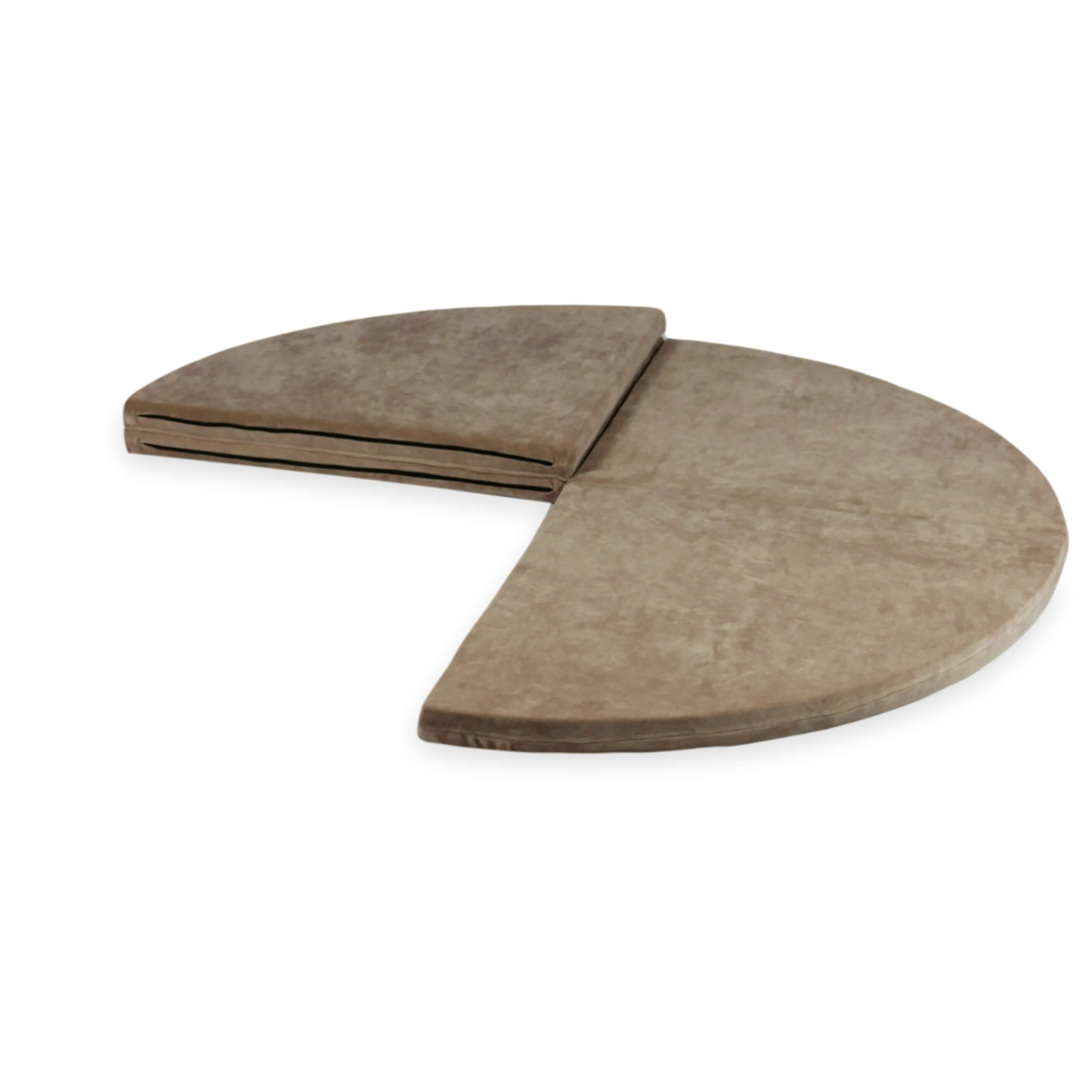 Runde Babyspielmatte 160 cm aus weichem Samt