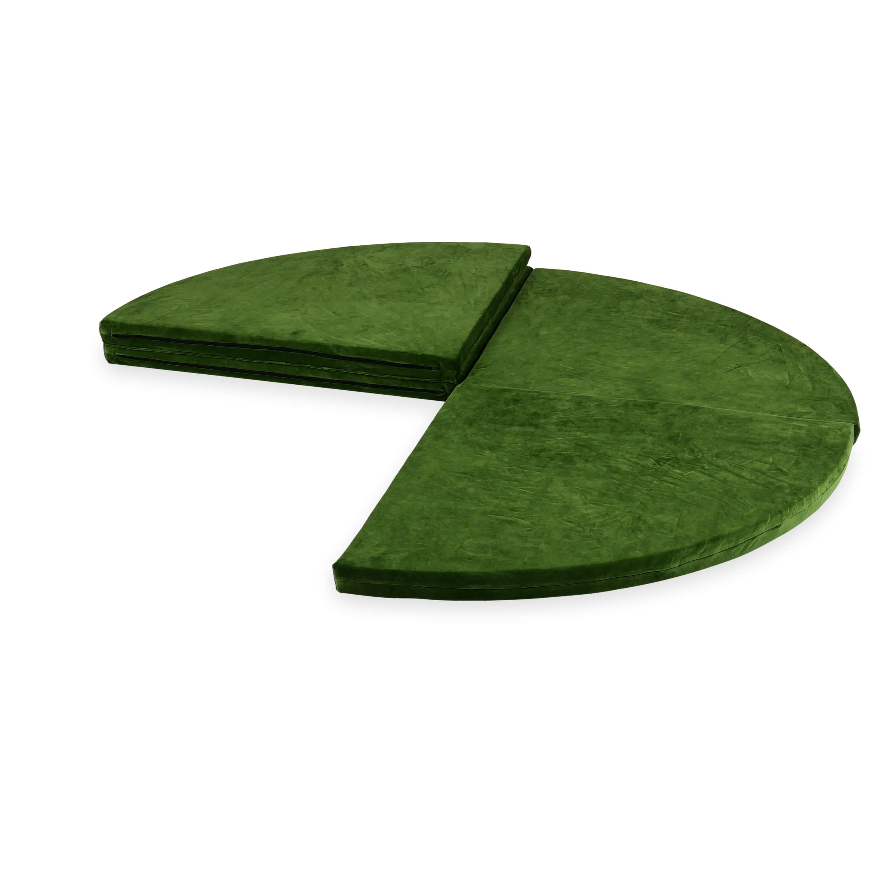 Runde Babyspielmatte 160 cm aus weichem Samt