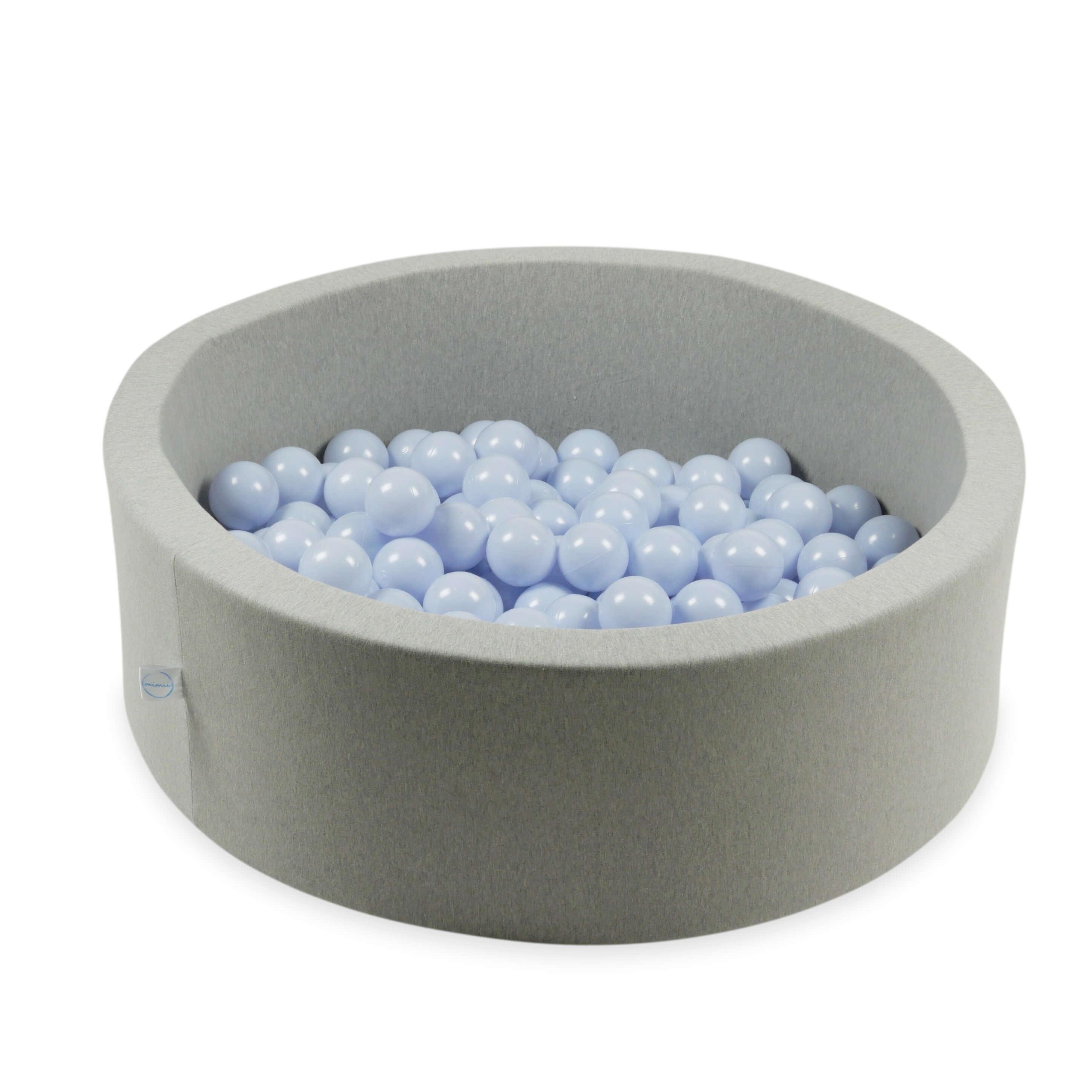 7 cm Durchmesser Spielbälle, 150 Stück, hellblaue Perle