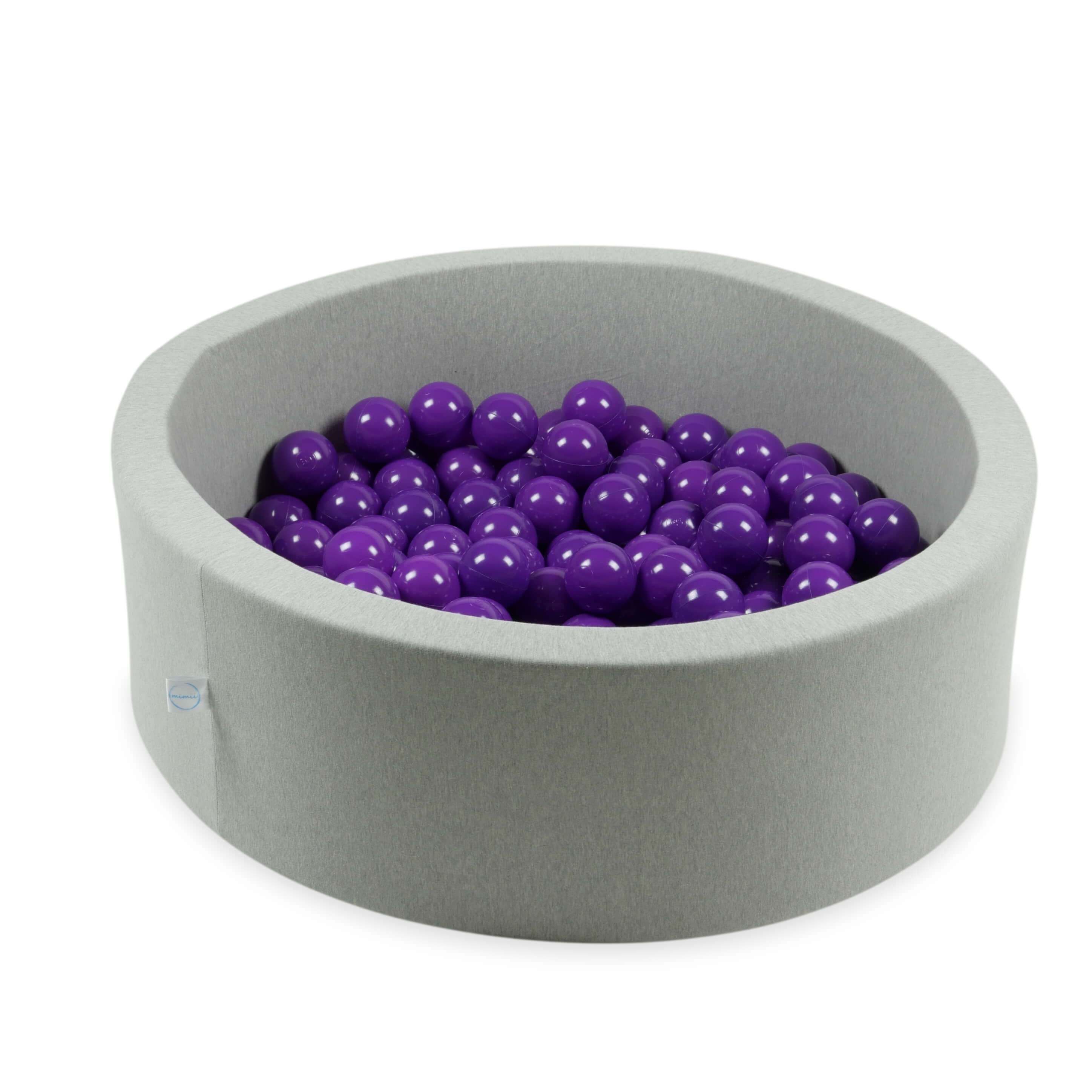 50 violette Spielbälle, 7 cm Durchmesser