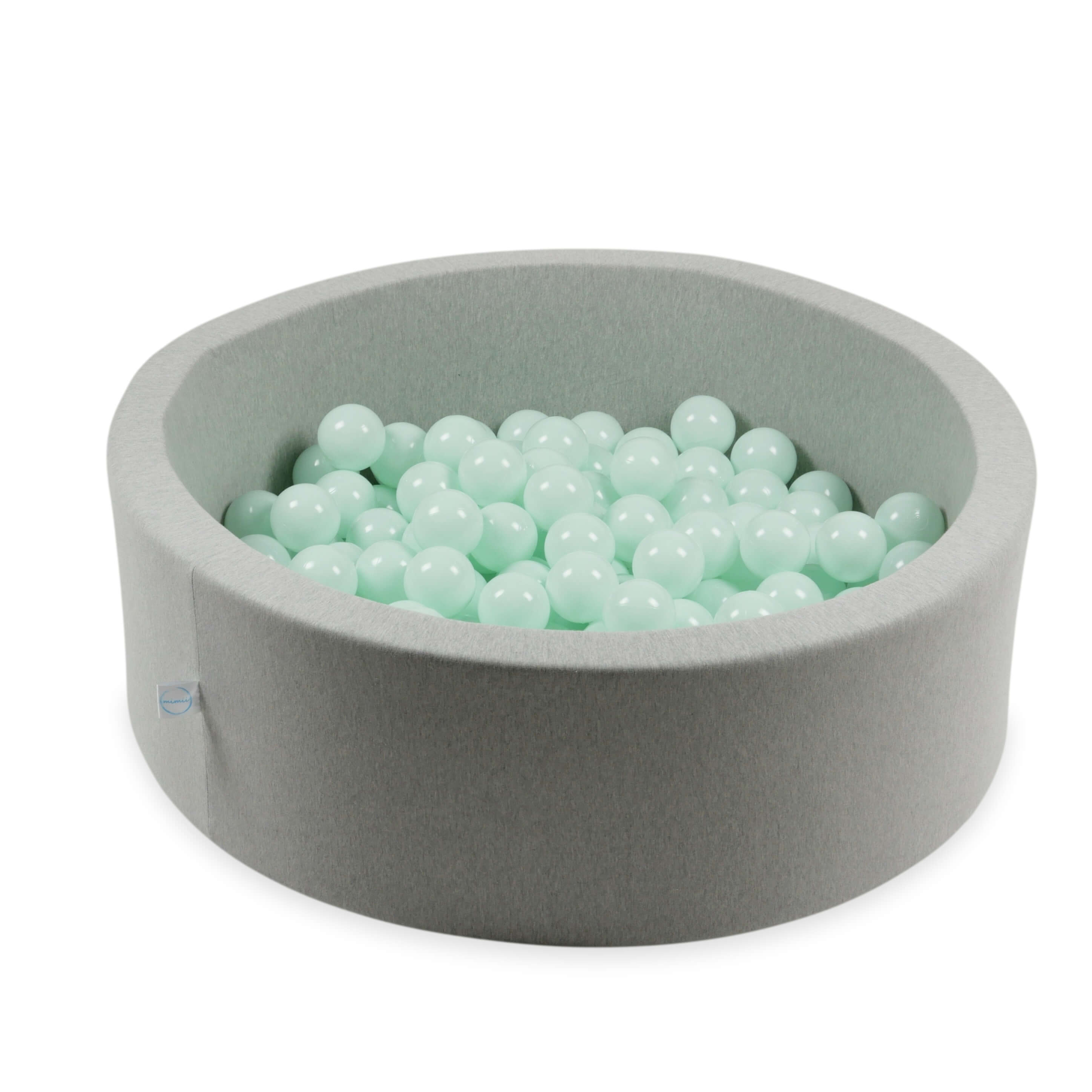150 Spielbälle mit 7 cm Durchmesser, hellmintfarben
