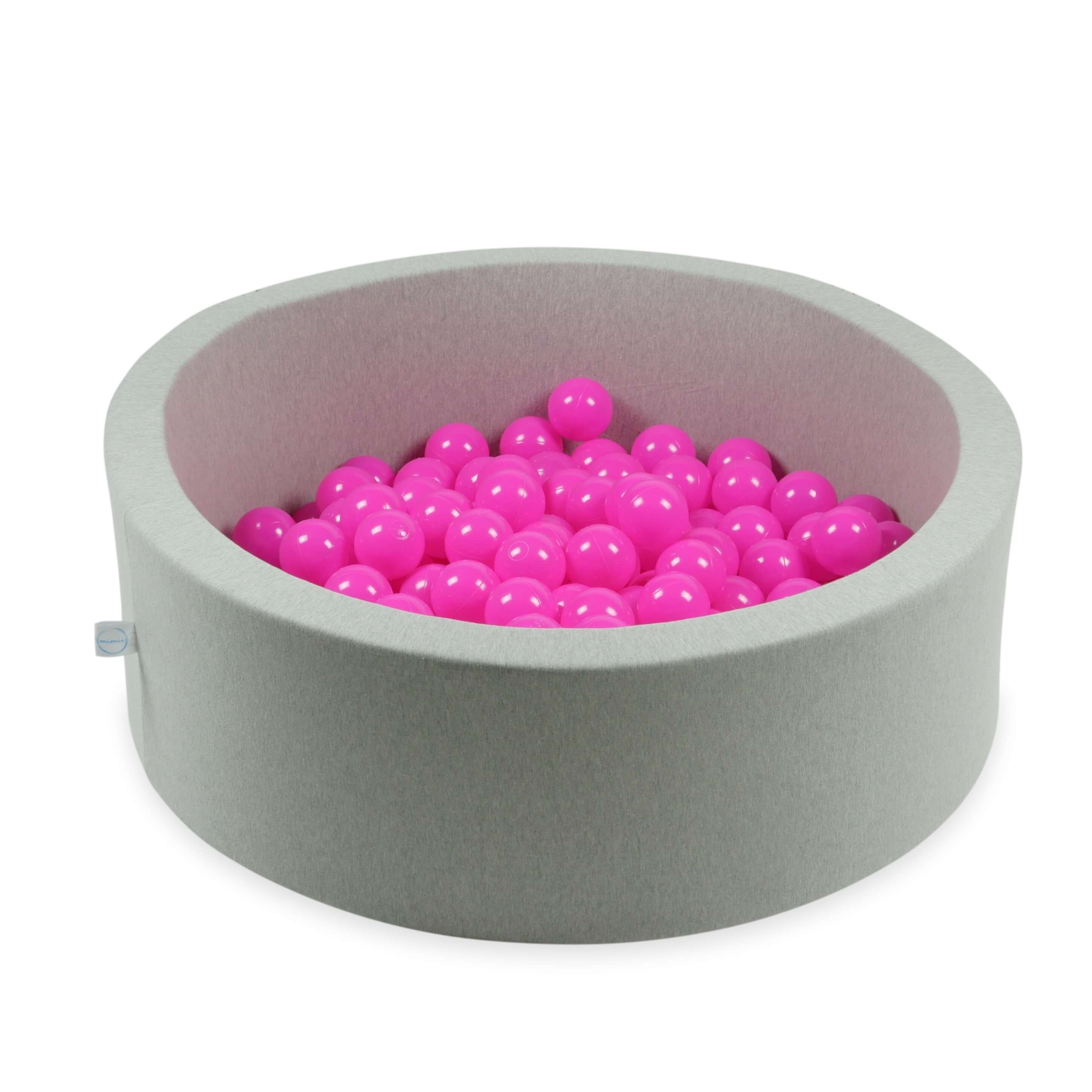 7 cm Durchmesser Spielbälle, 150 Stück, rosa