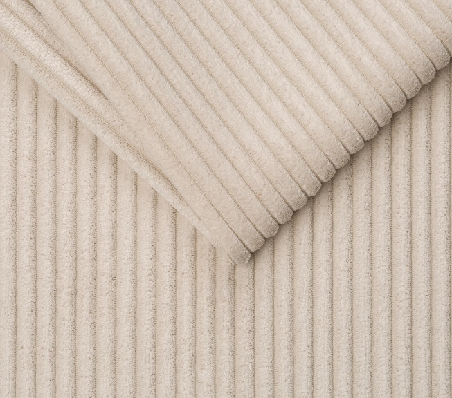 Runde, faltbare Cord-Spielmatte (160 cm Durchmesser) für Babys