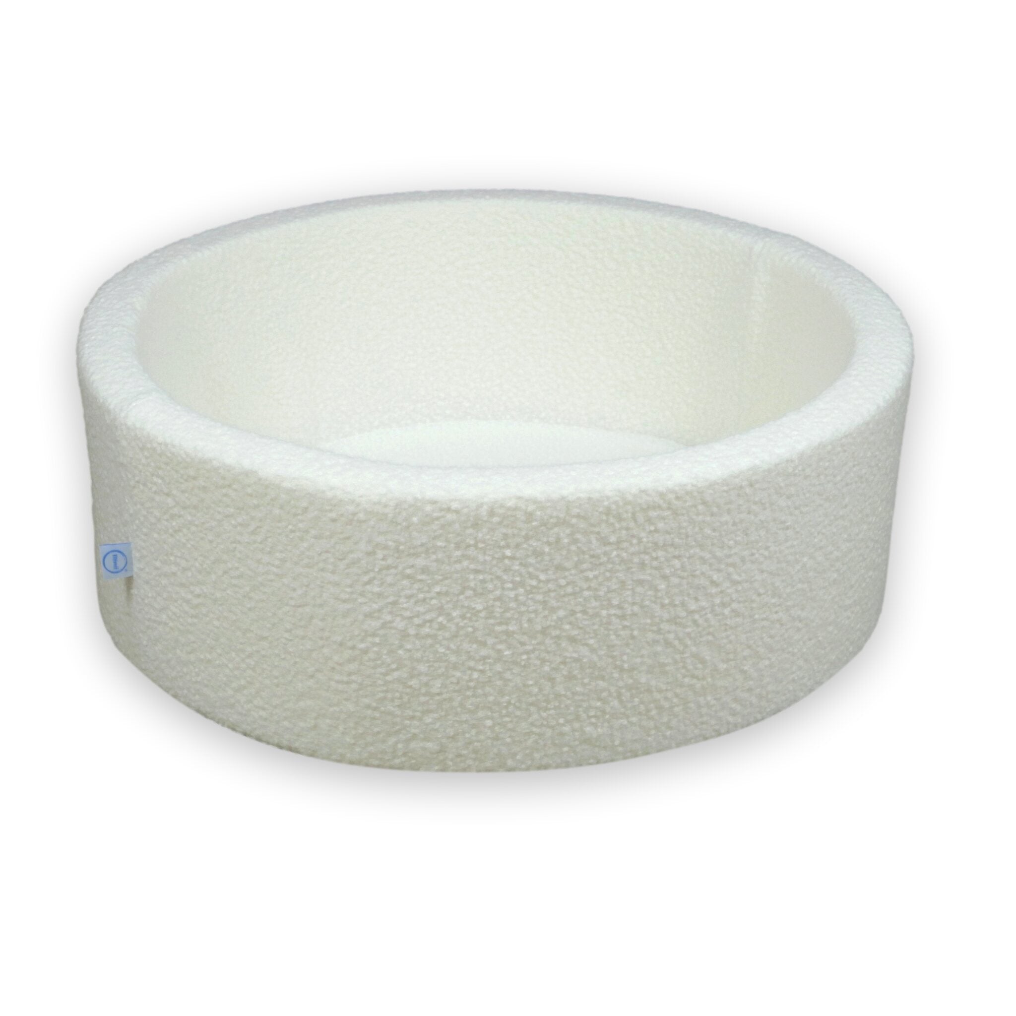 Bällebad 90x30 Schleife Weiß ohne Bälle