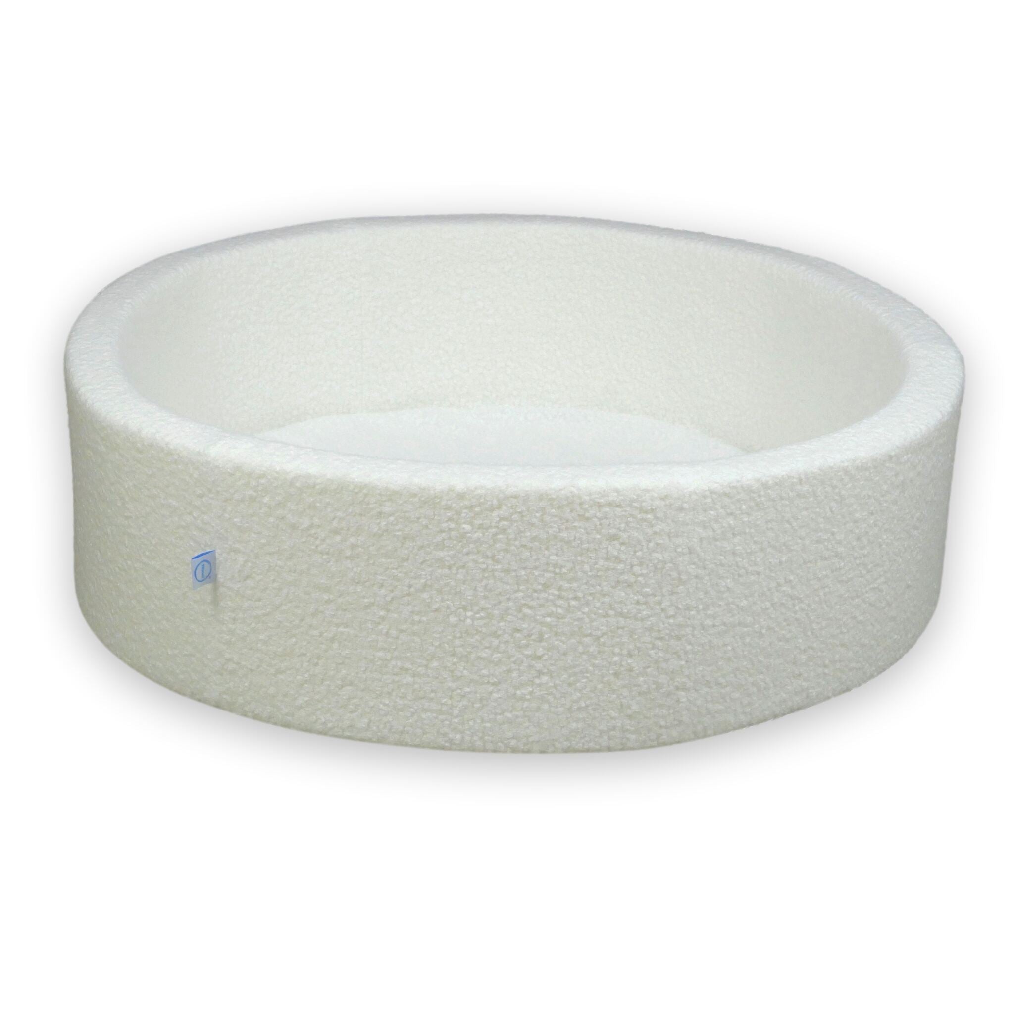 Bällebad 110x30 Schleife Weiß ohne Bälle