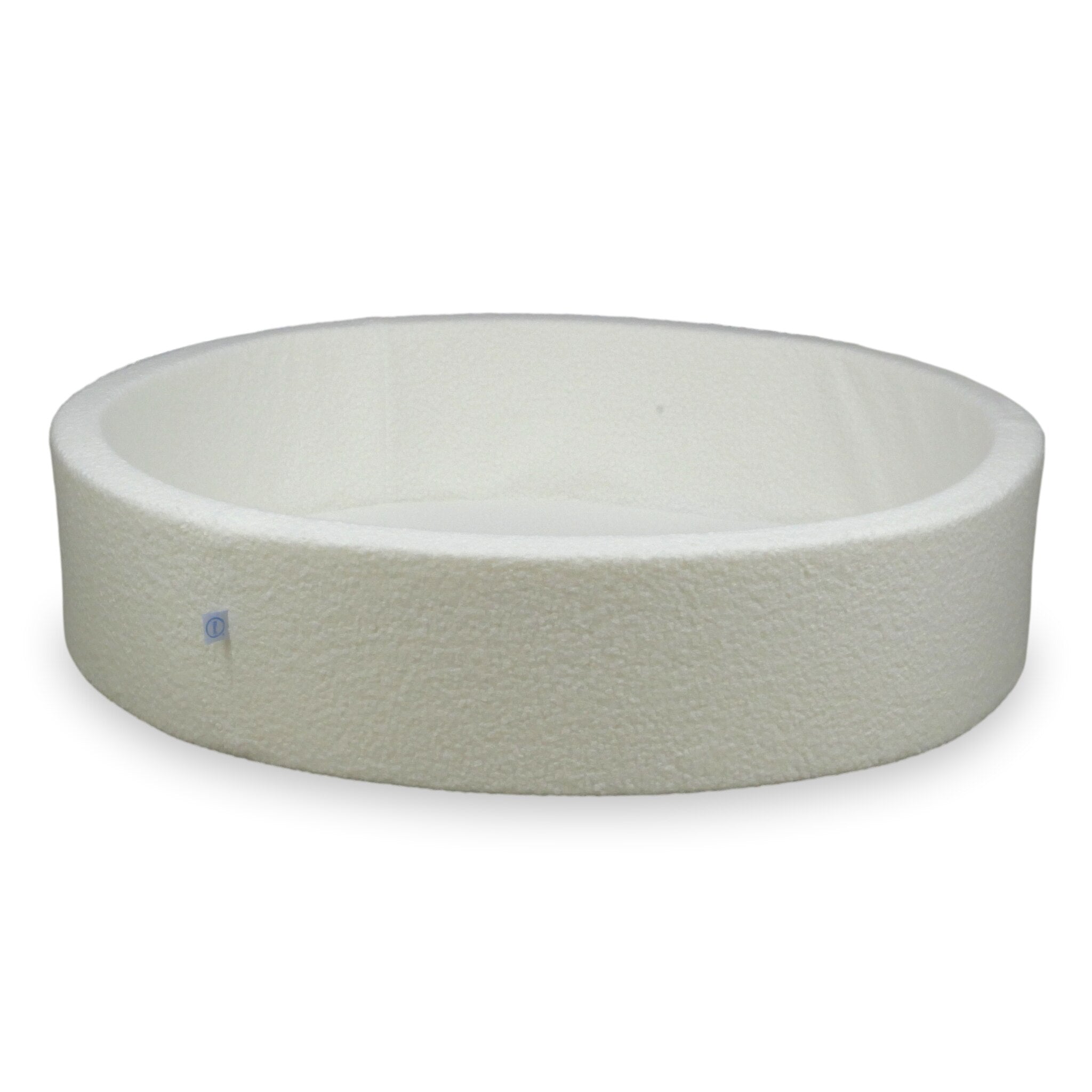 Bällebad 130x30 Schleife Weiß ohne Bälle