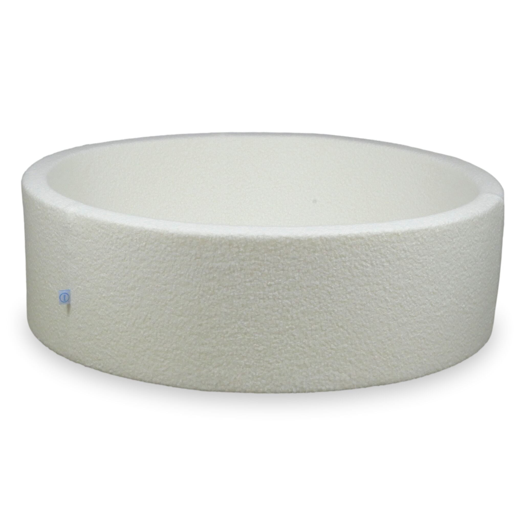 Bällebad 130x40 Schleife Weiß ohne Bälle