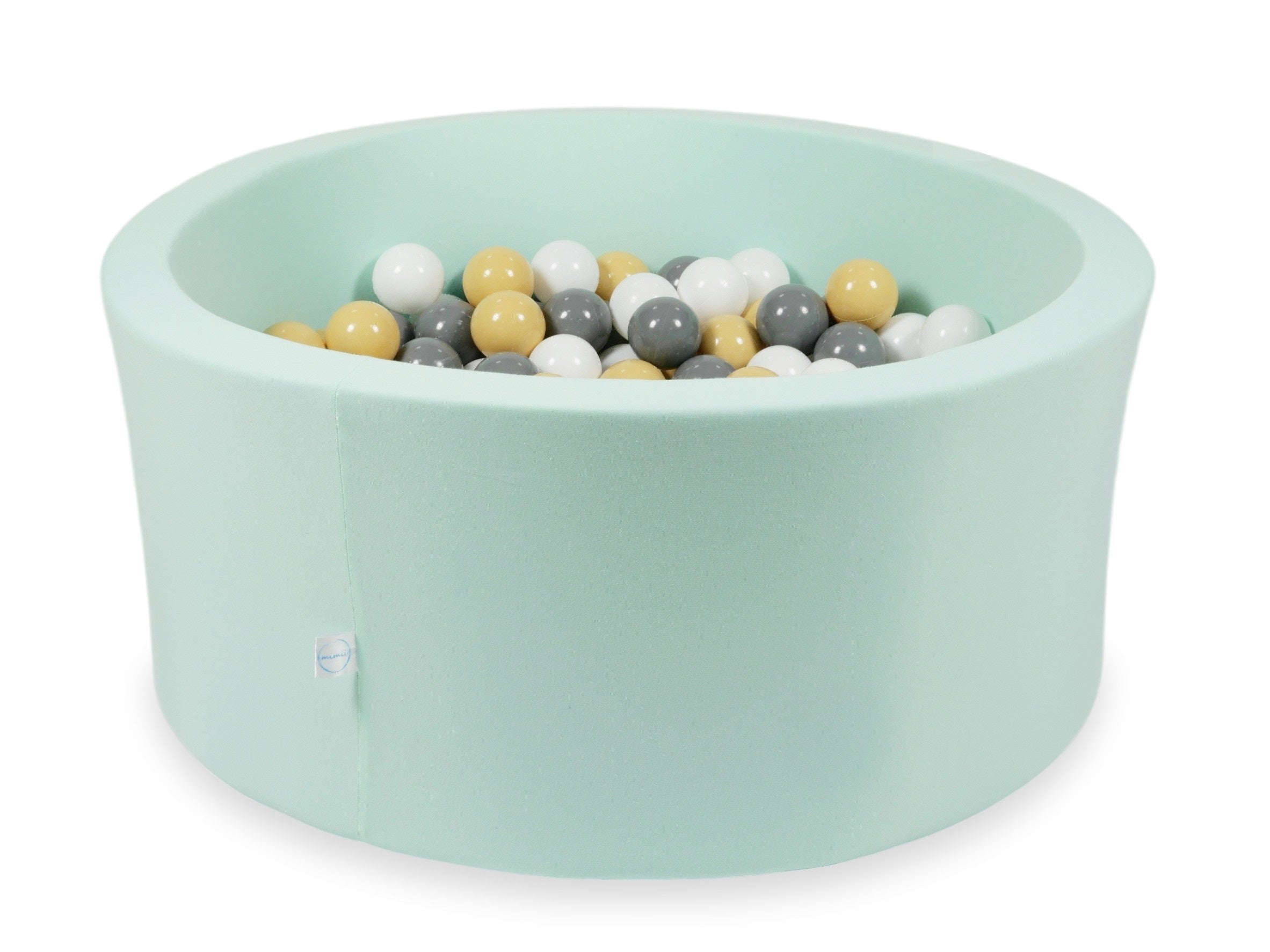 Piscine à balles en menthe 90x40 cm avec 300 balles