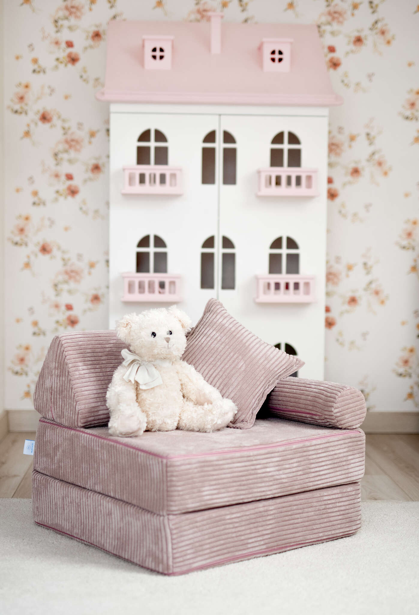 Montessori Mini Comfort Spielsofa aus Cord