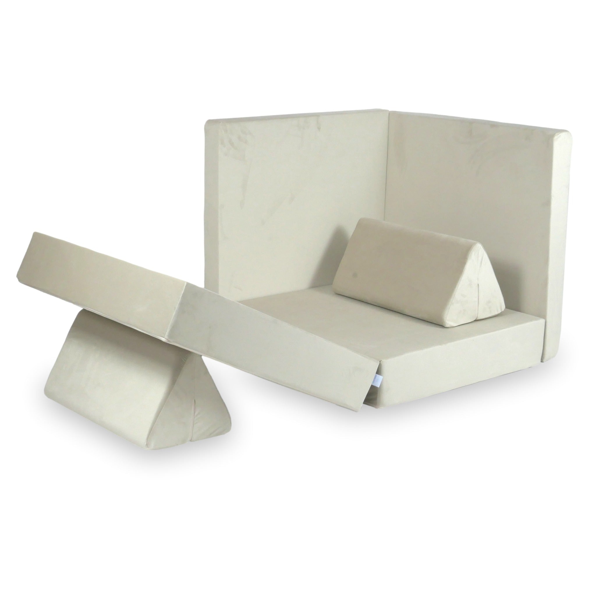 Standard Montessori Samt-Spielsofa