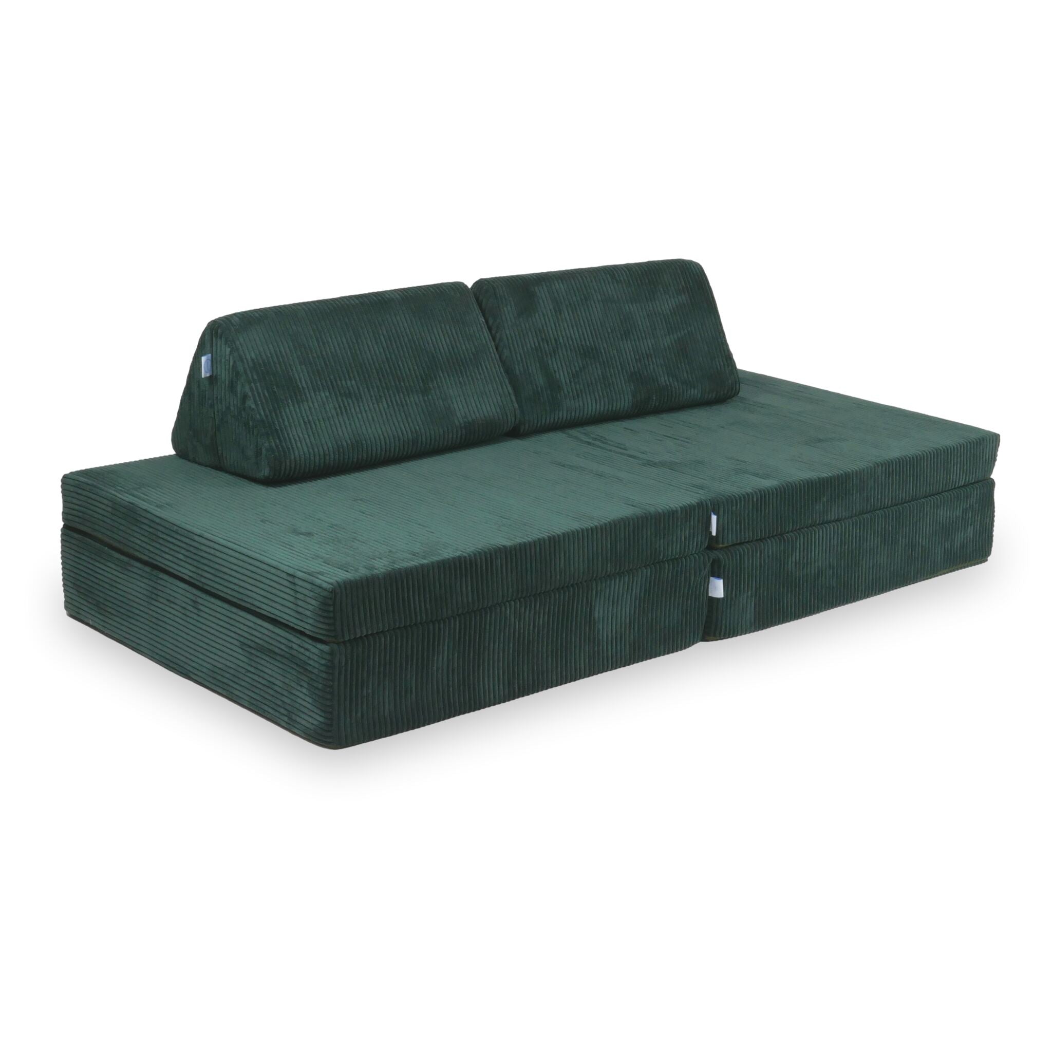 Montessori-Spielsofa aus geripptem Holz