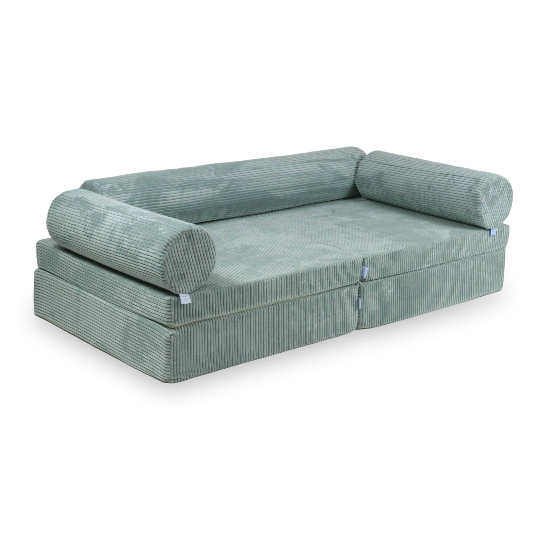 Luxuriöses Montessori-Spielsofa aus Cord