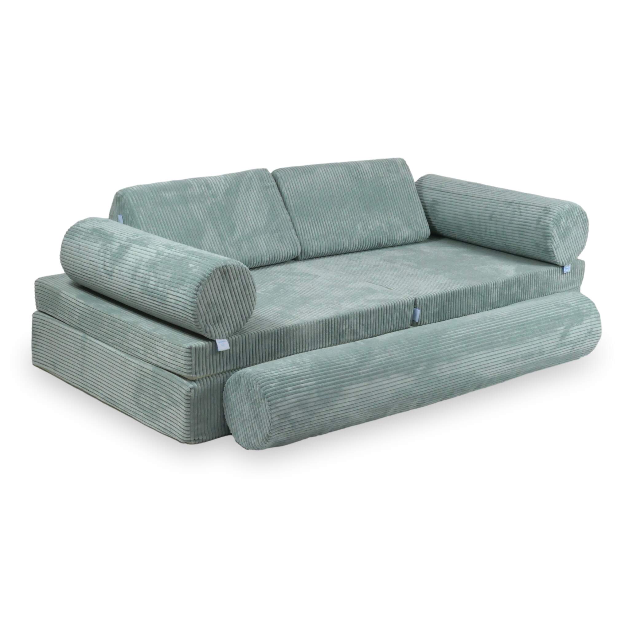 Luxuriöses Montessori-Spielsofa aus Cord