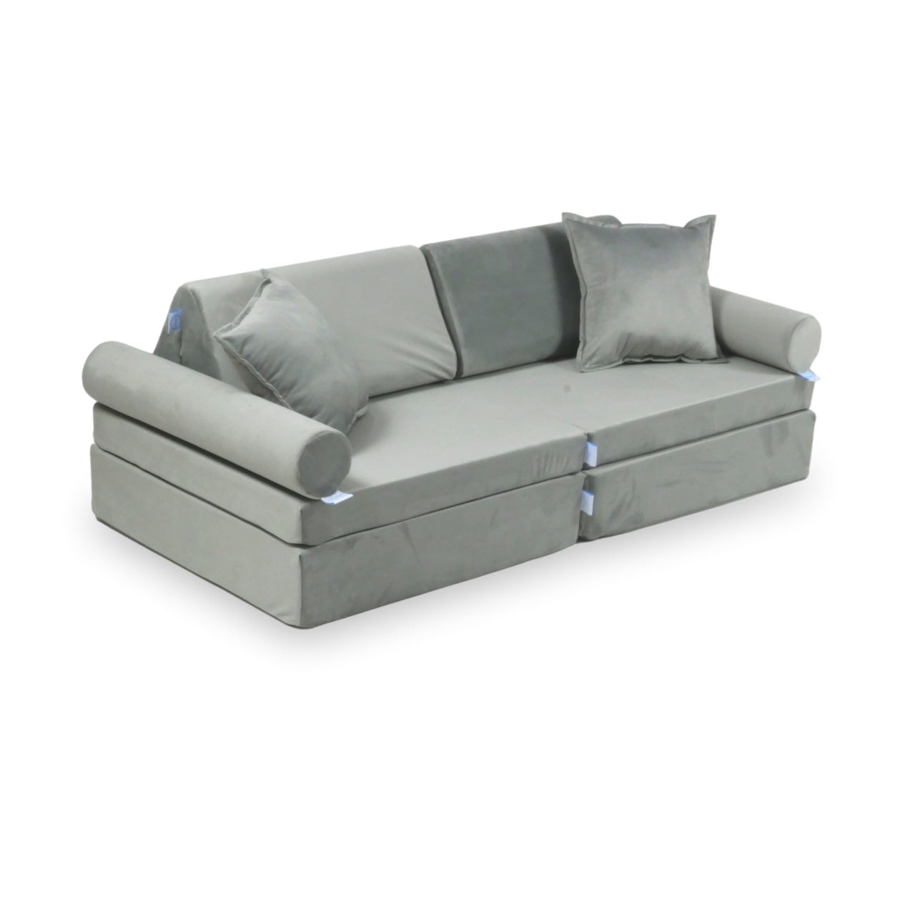 Mini Comfort Montessori Spielsofa aus Samt