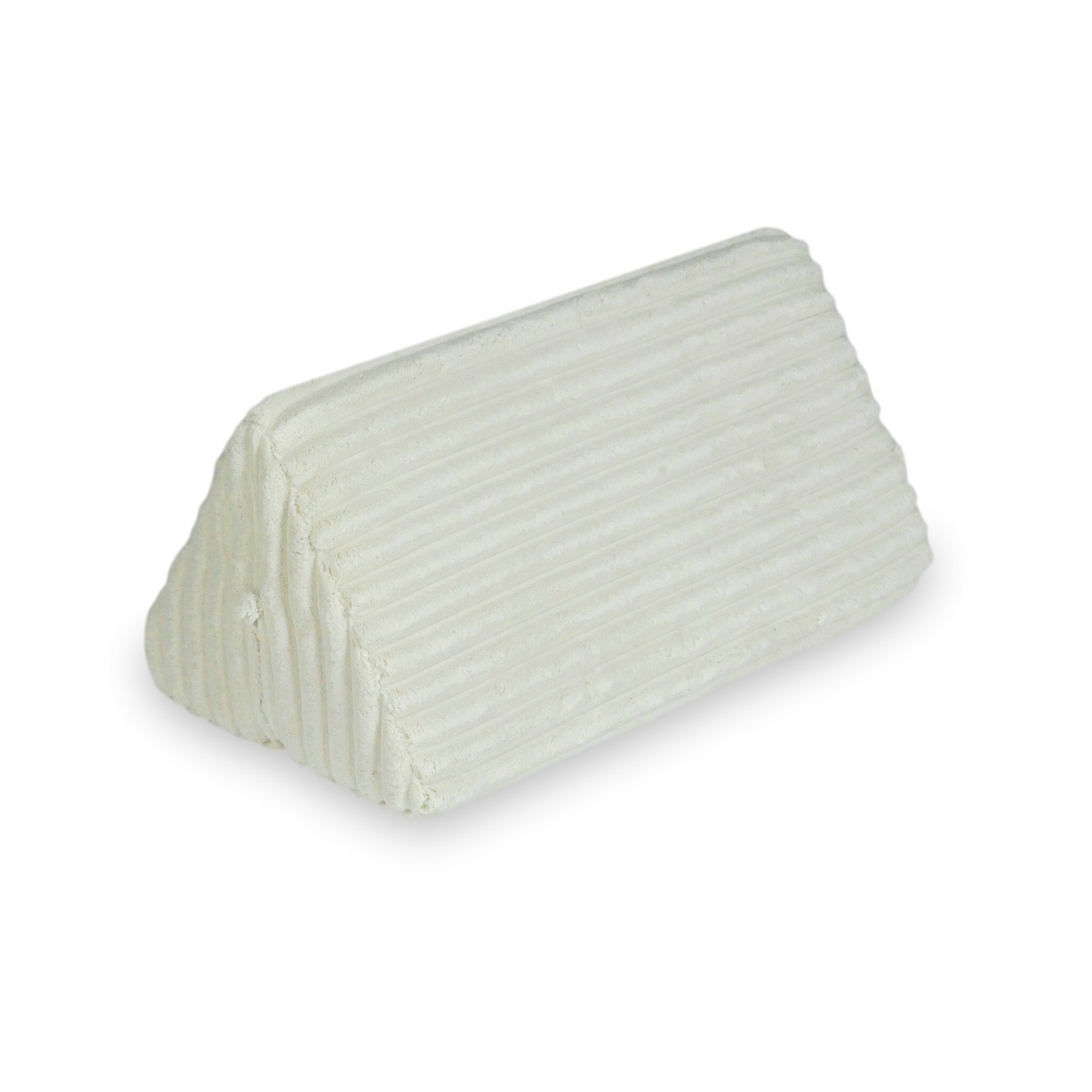 Grand triangle pour canapé Montessori en tissu gaufré