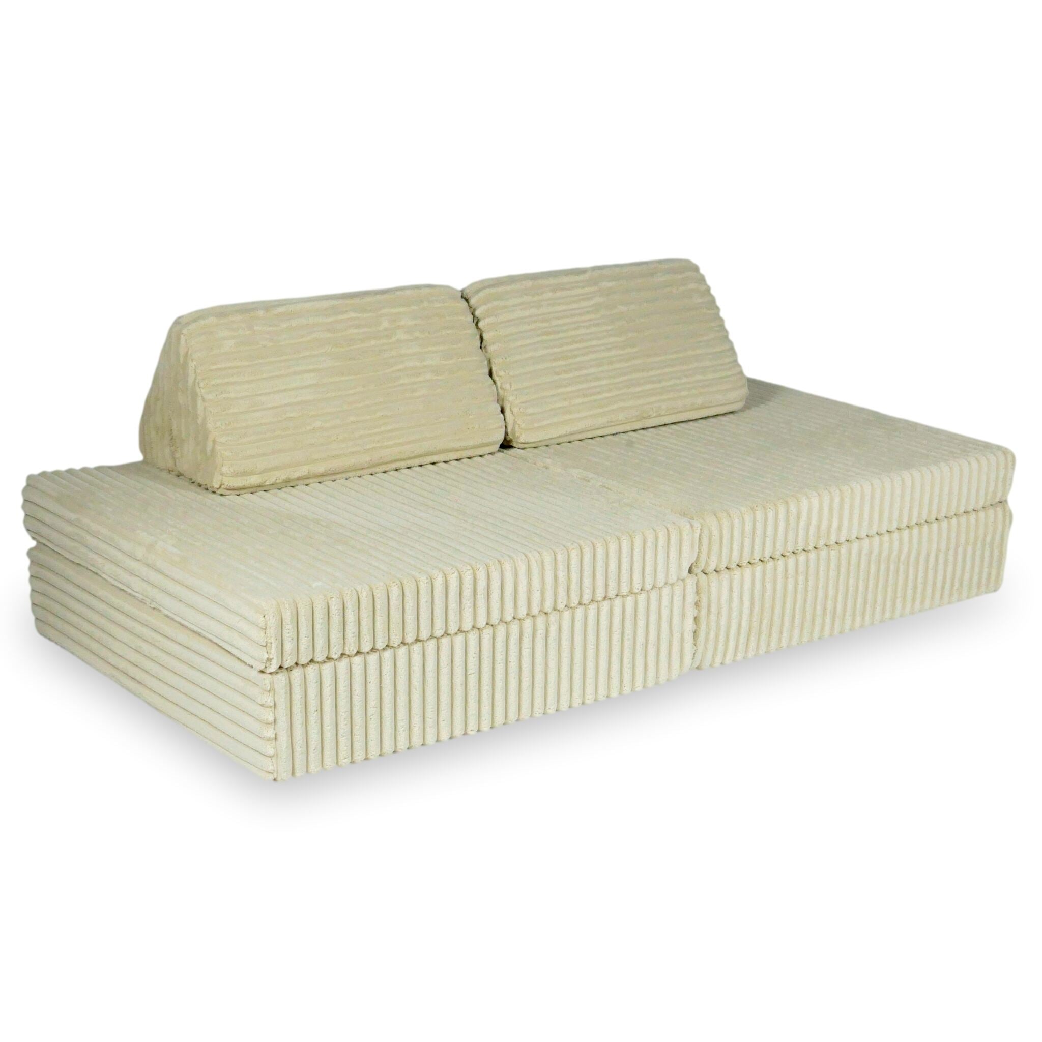 Standard Montessori-Spielsofa aus Waffelgewebe