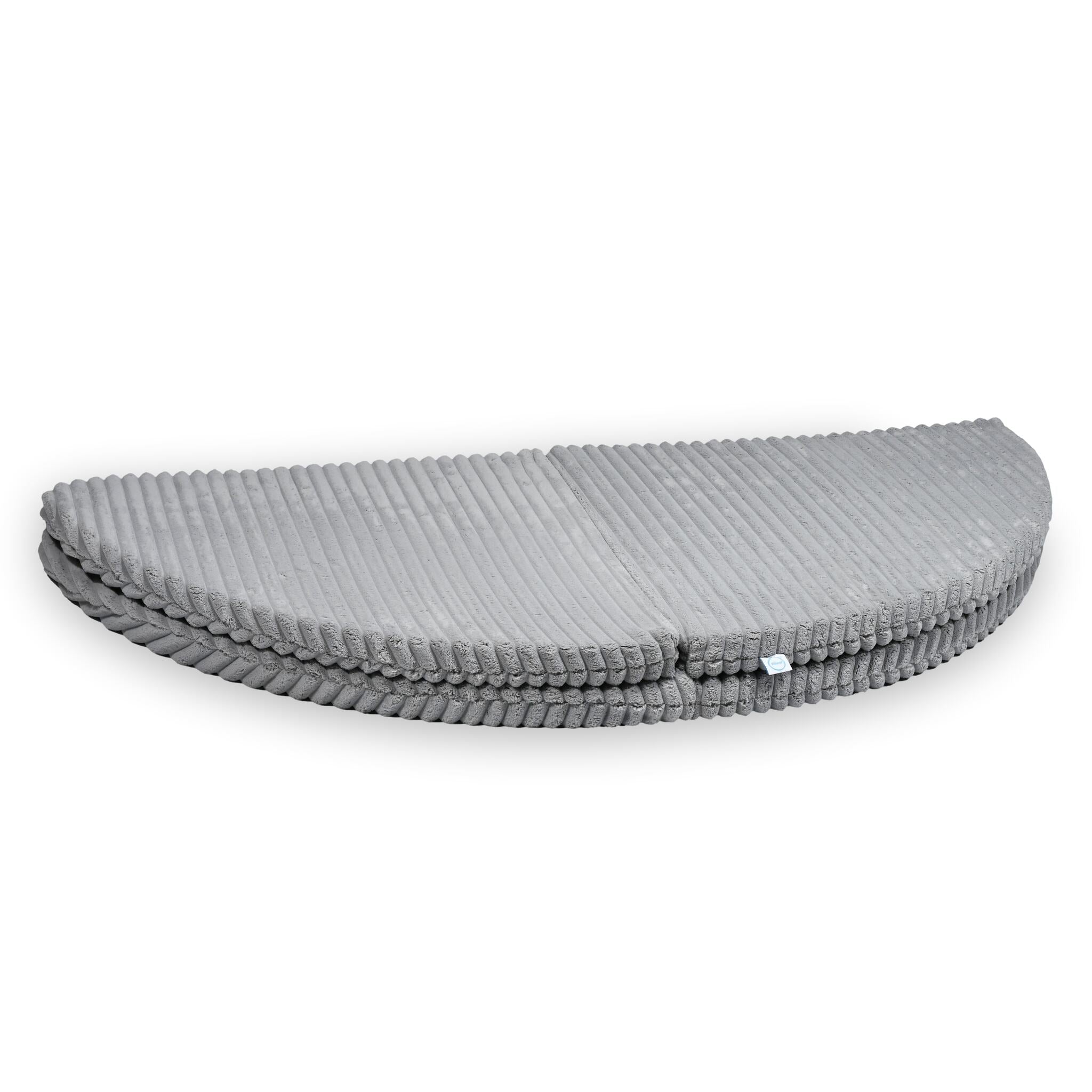 Runde Babyspielmatte 160 cm aus Waffelgewebe