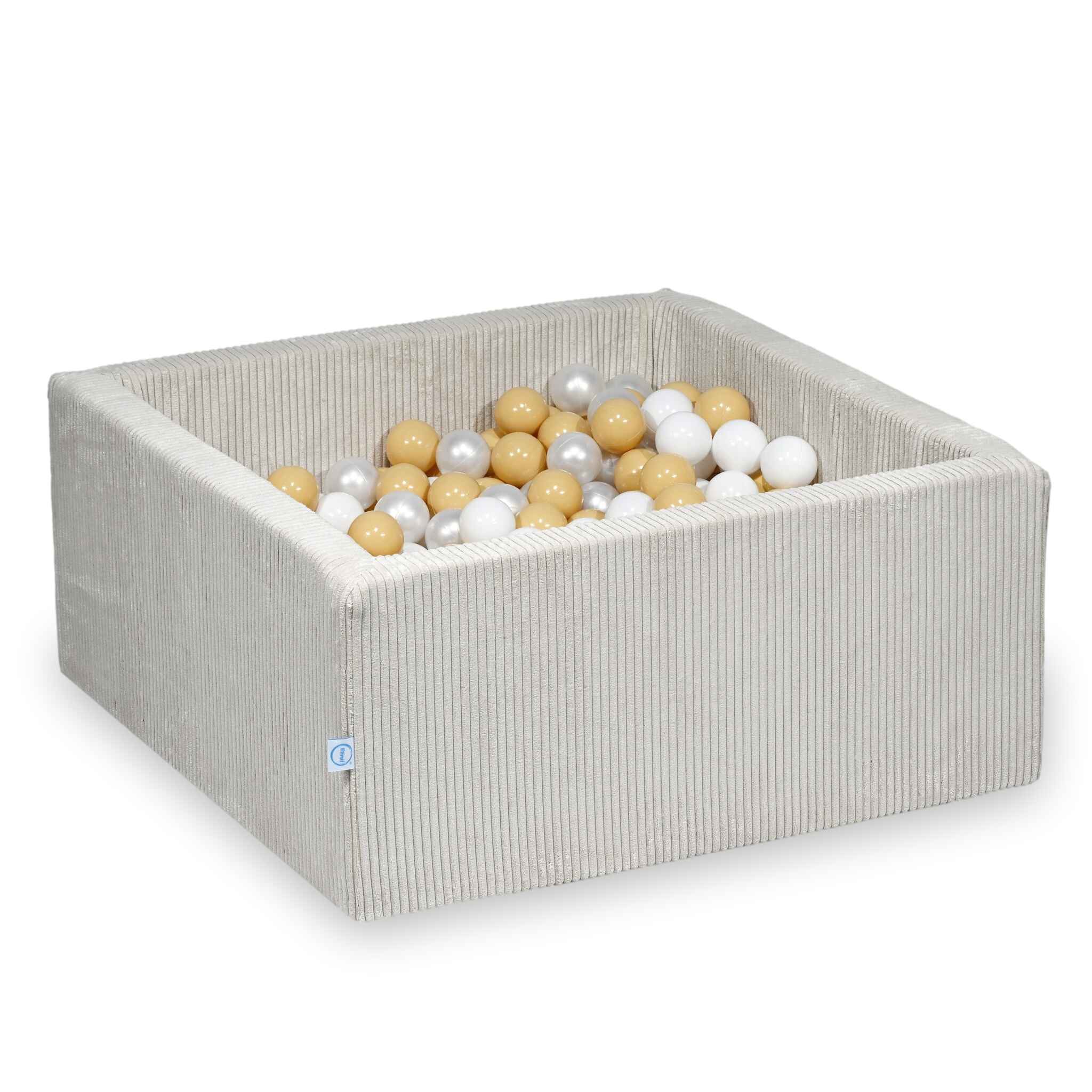 Ball pit in corduroy velvet