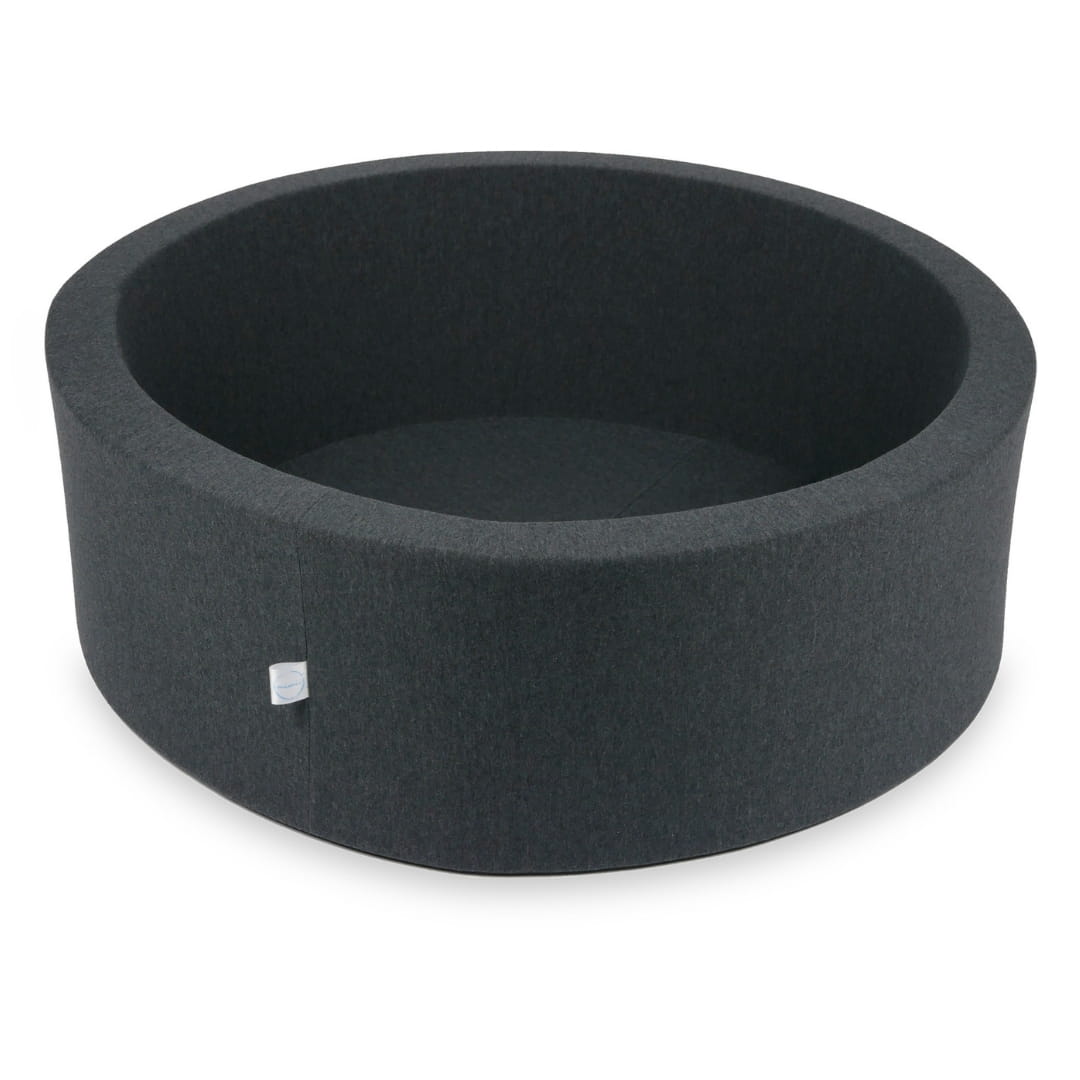 Bällebad 90x30cm Graphit ohne Bälle