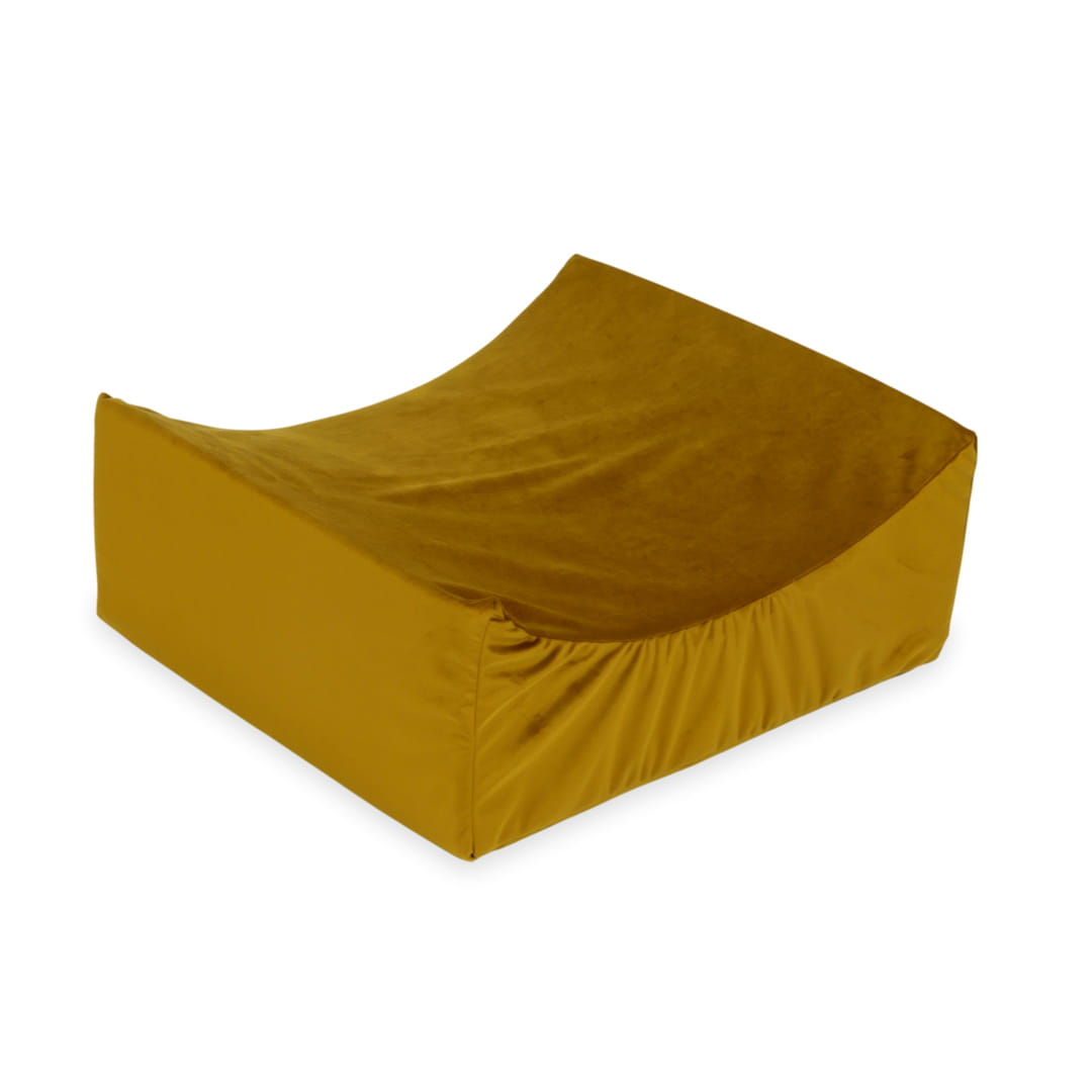 Laufgitter aus Schaumstoff, Samtgold