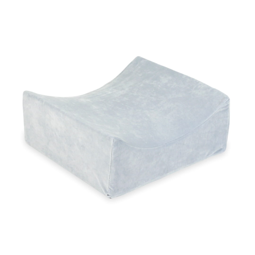 Laufgitter aus Schaumstoff, hellgrau samtweich