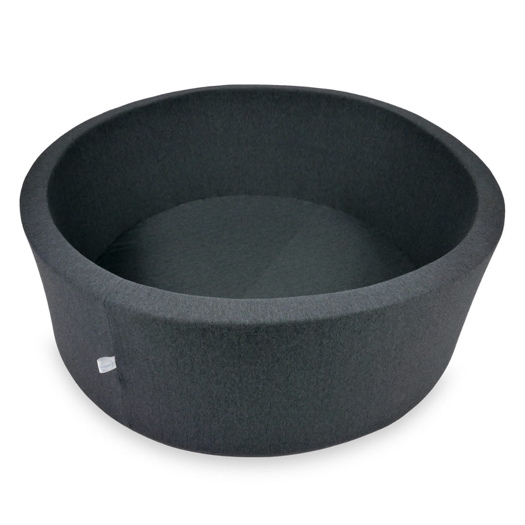 Bällebad 110x40cm Graphit ohne Bälle