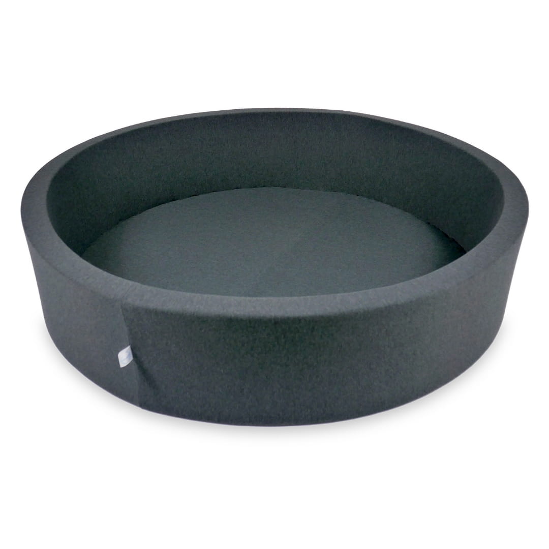 Bällebad 130x30cm Graphit ohne Bälle