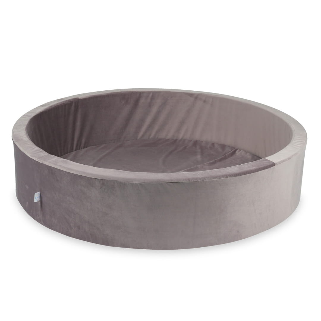 130x30 Samt-Bällebad in Flieder (Bälle nicht enthalten)