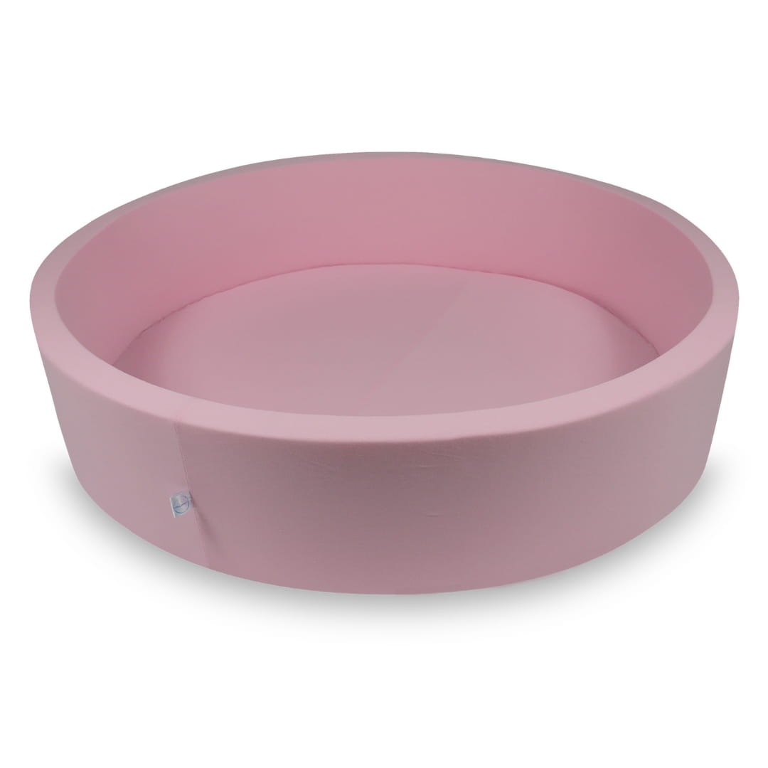 Bällebad 130x30cm, puderrosa, ohne Bälle