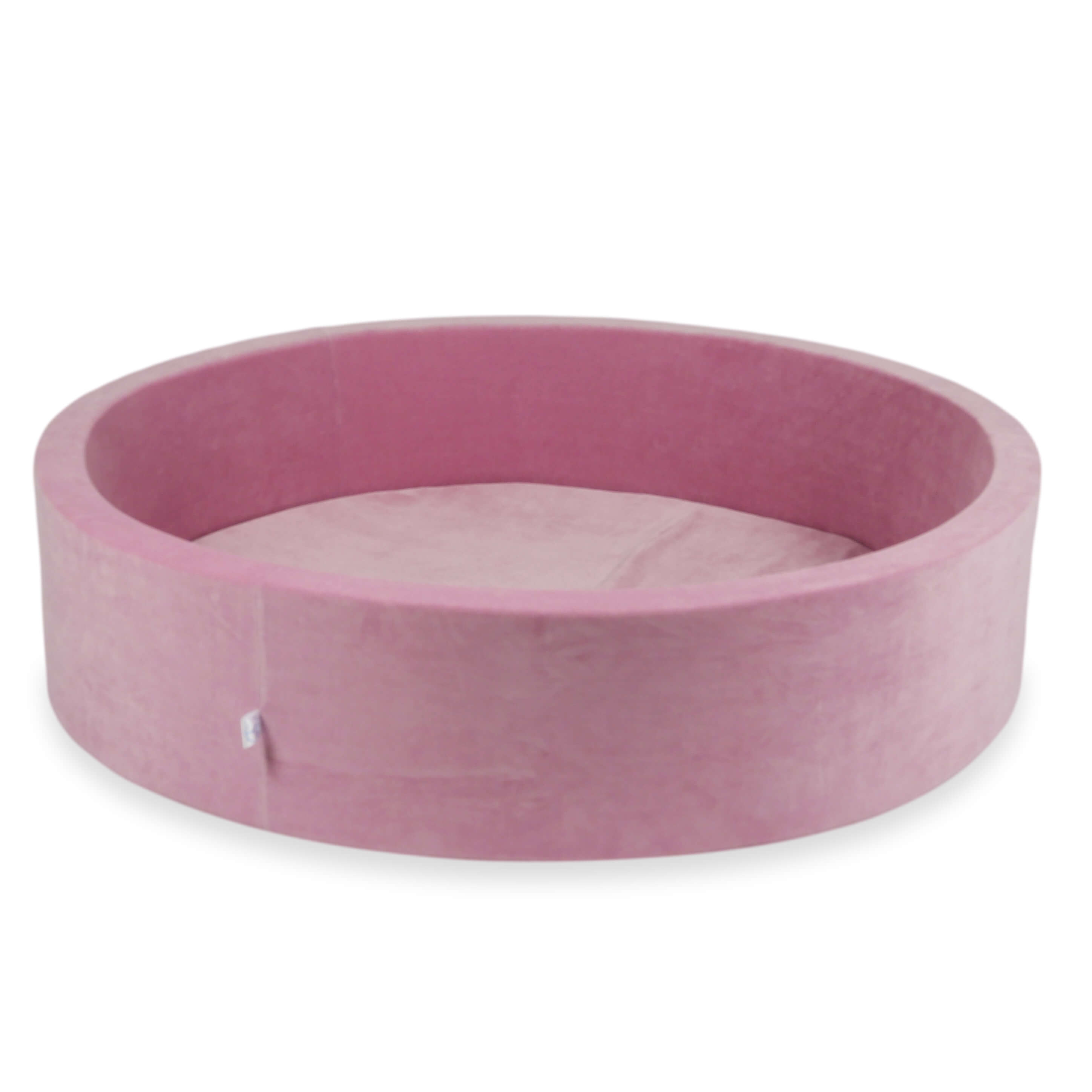 130x30 Samtweiches rosa Bällebad (Bälle nicht enthalten)