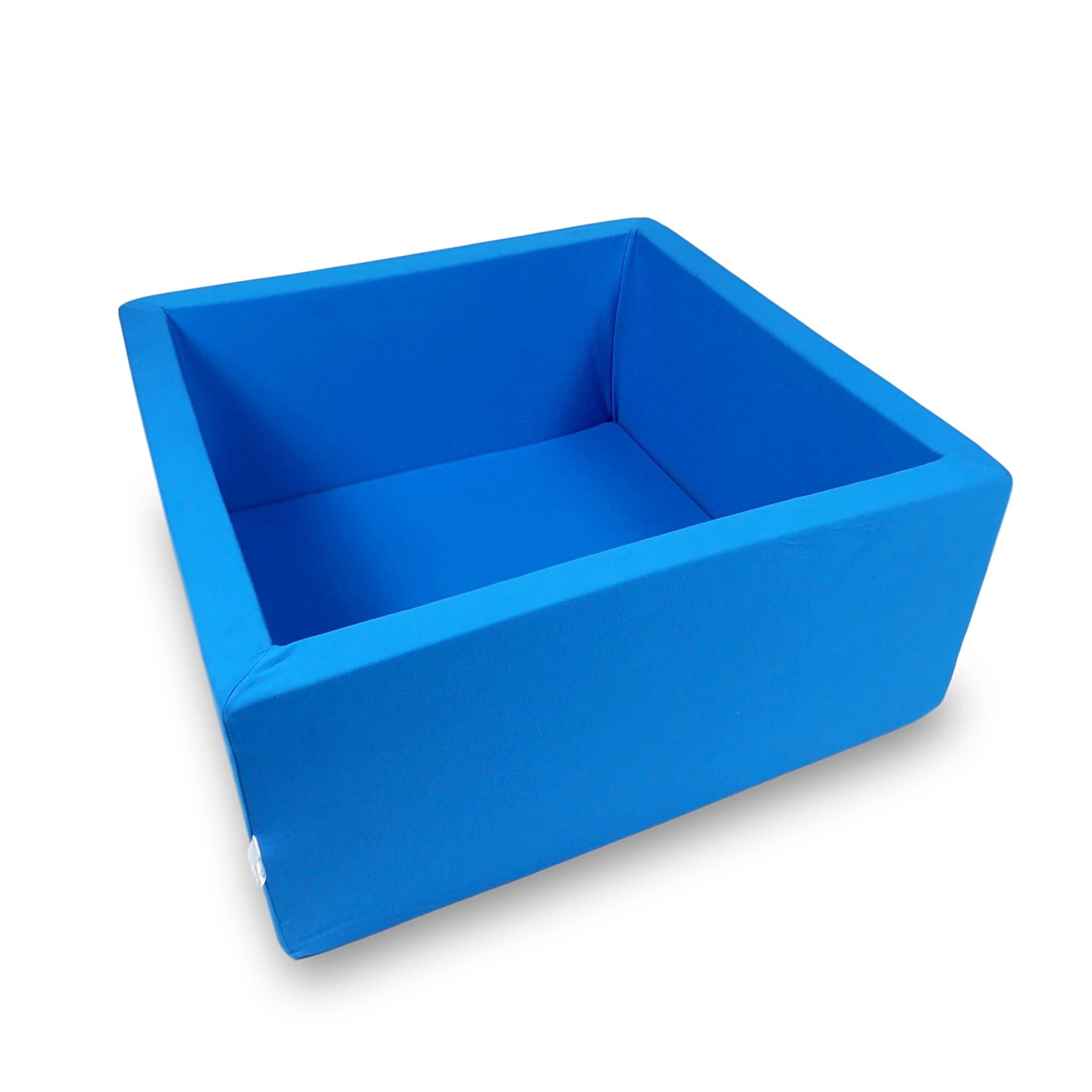 Blaues Bällebad 90x90x40cm (Bälle nicht enthalten)