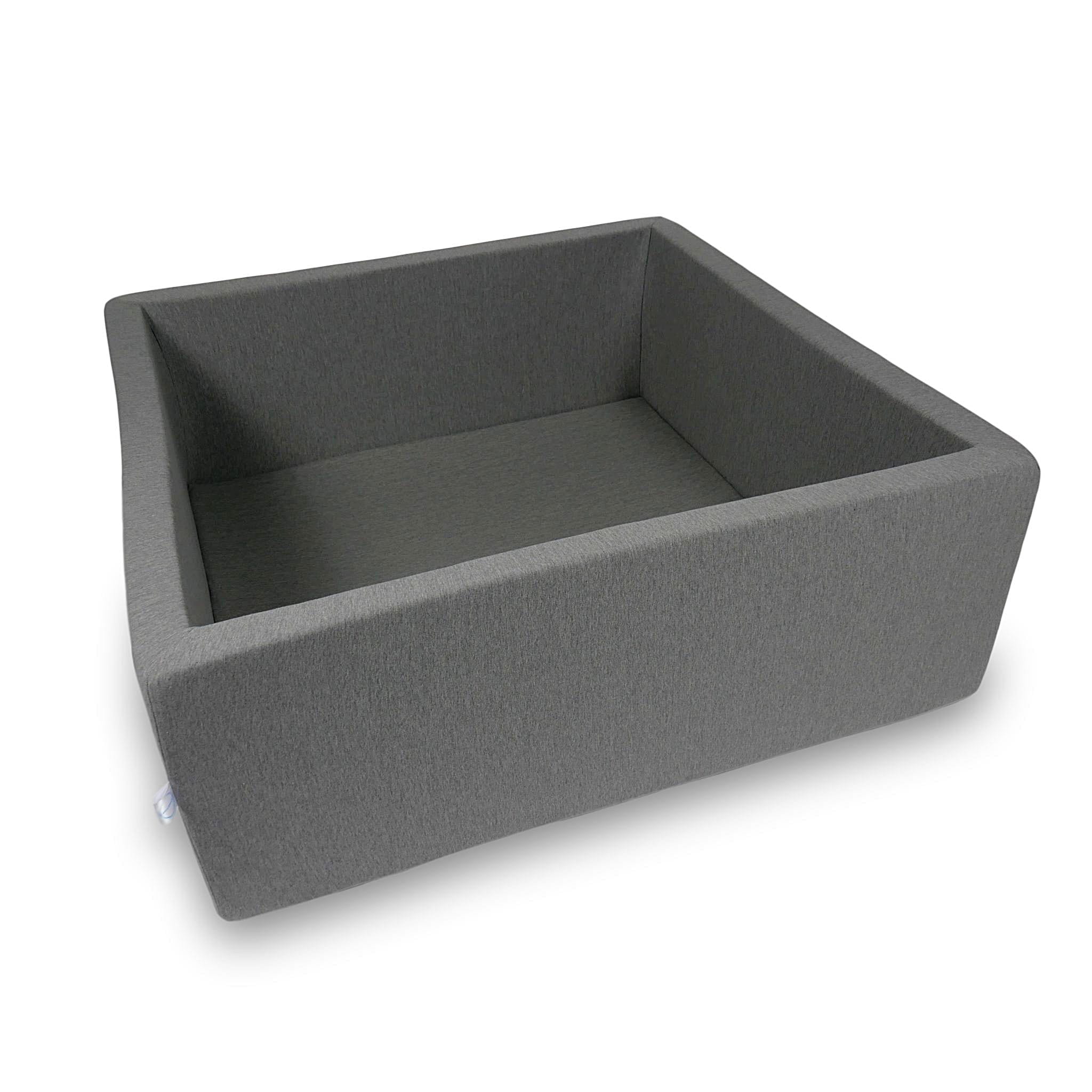 Bällebad 110x110x40cm grau ohne Bälle