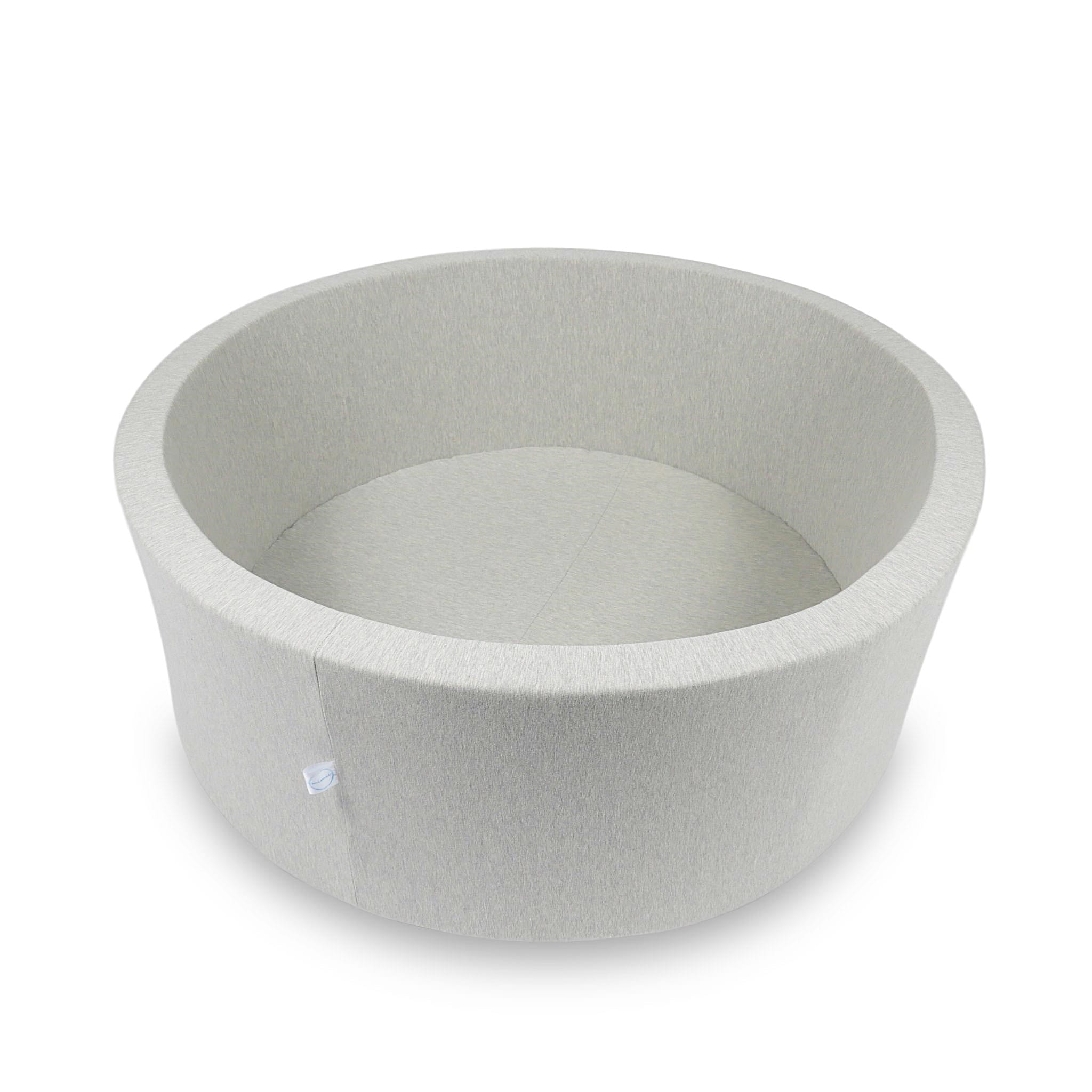 Bällebad 110x40cm hellgrau ohne Bälle