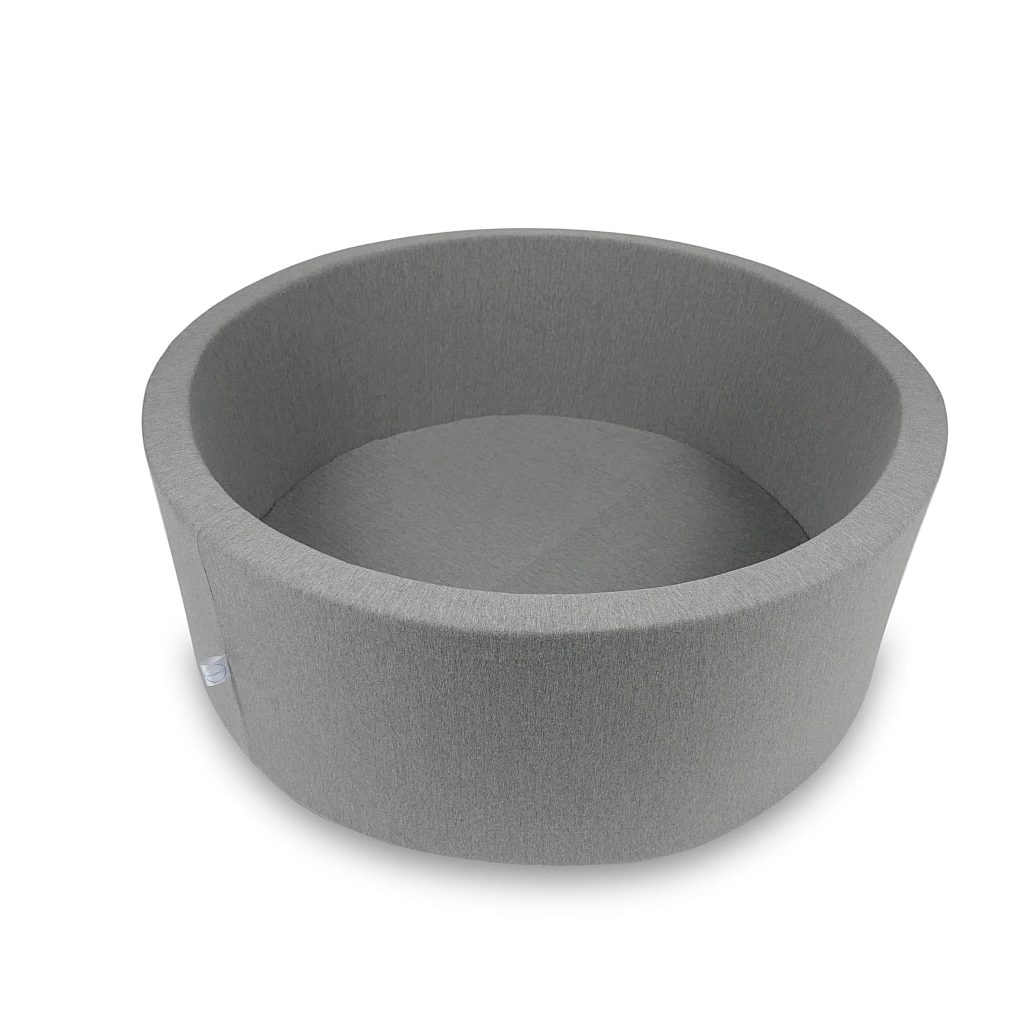 Graues Bällebad 110x40cm (Bälle nicht enthalten)