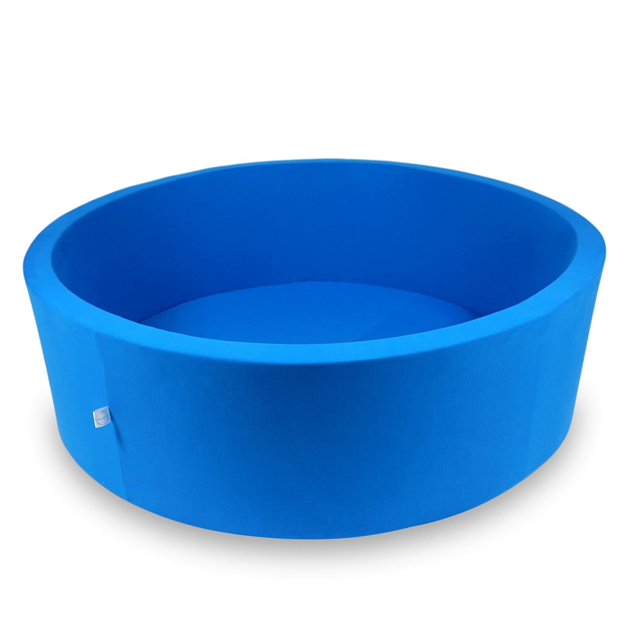 Blaues Bällebad 130x40cm (Bälle nicht enthalten)