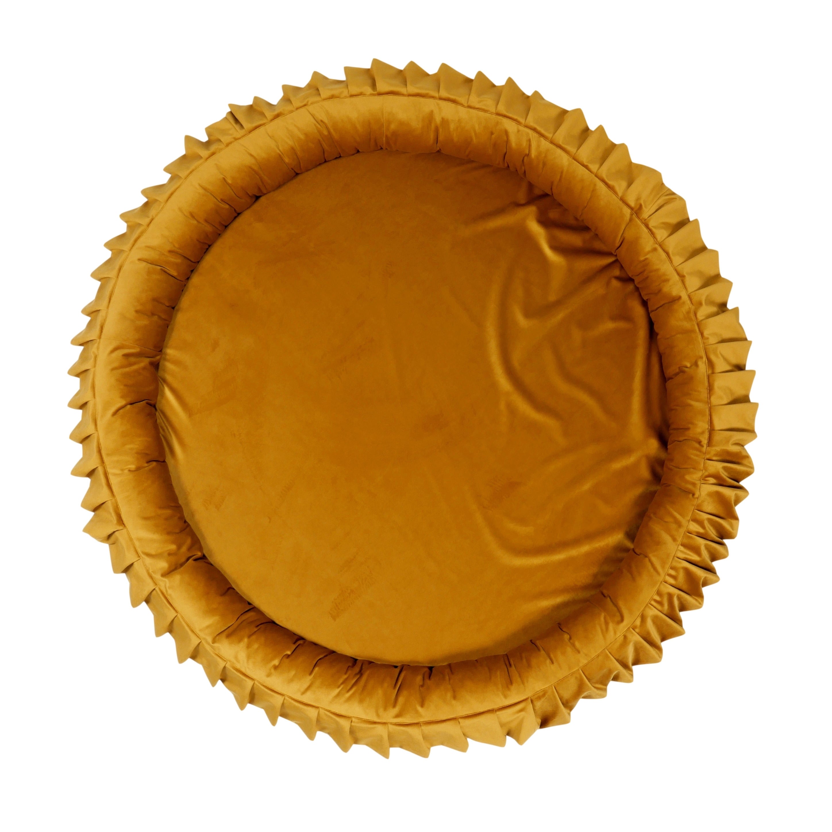 Babynest-Spielmatte 120 cm aus Samt