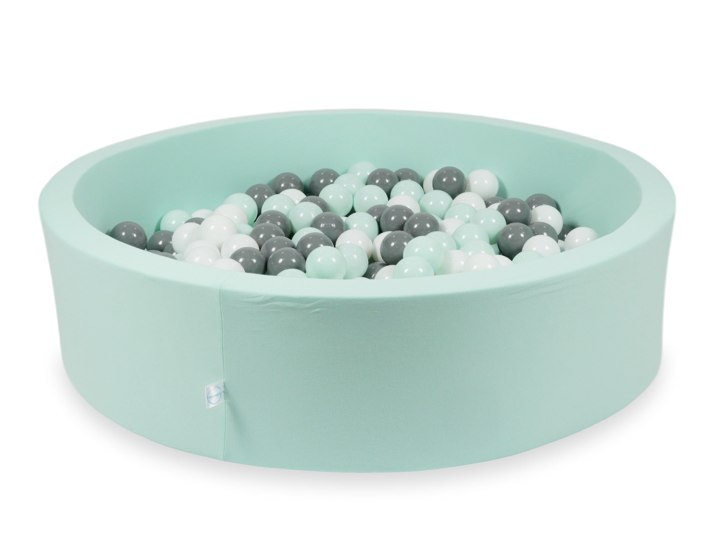 Piscine à balles en menthe 110x30 cm avec 400 balles