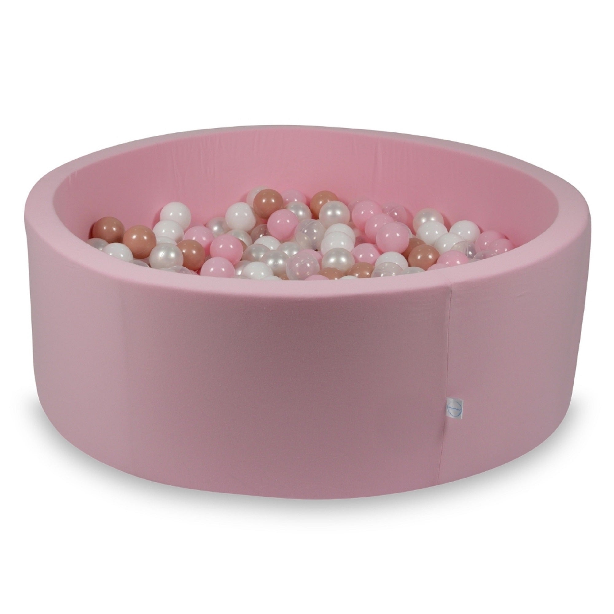 Piscine à balles en rose poudré 110x40 cm avec 500balles