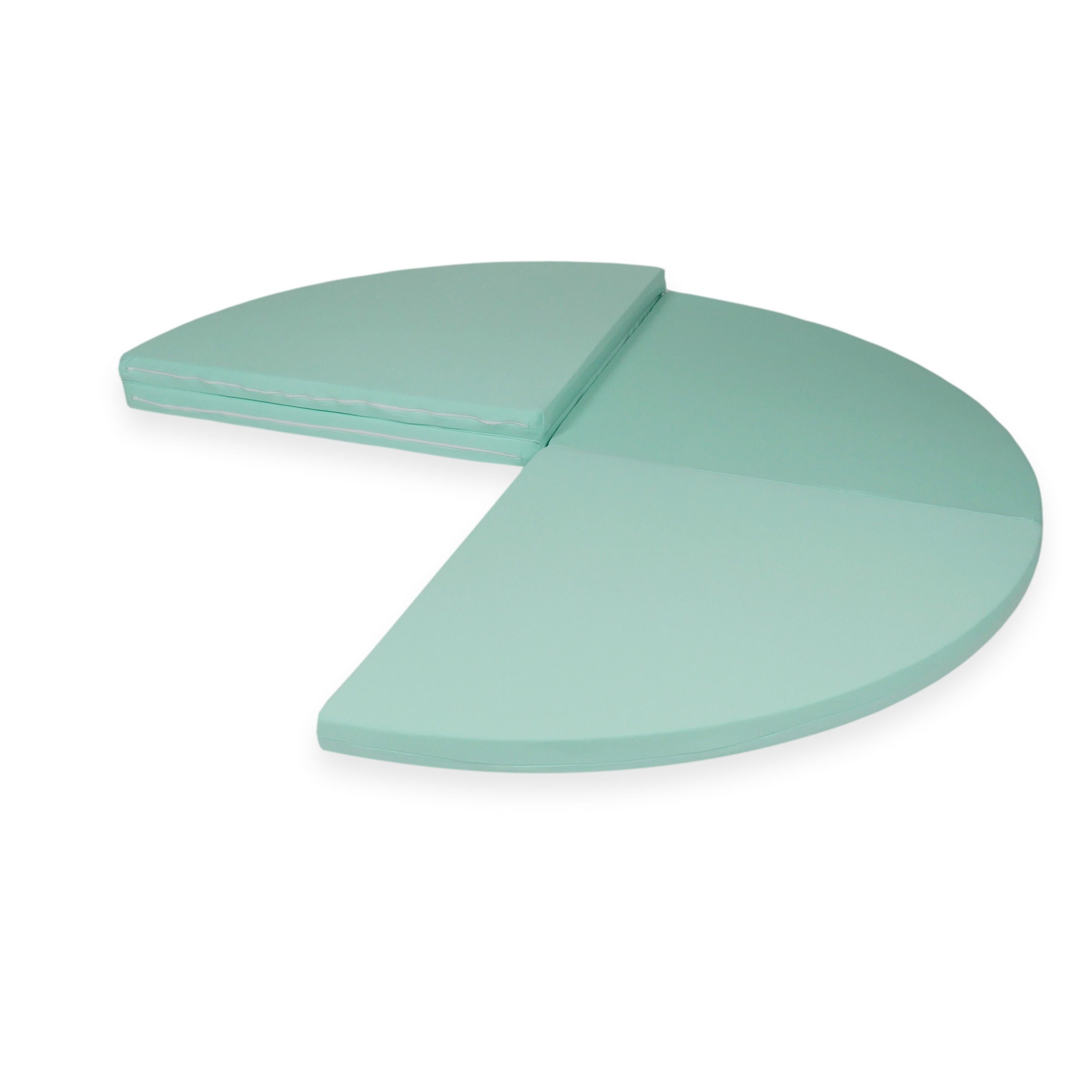 Runde Babyspielmatte (160 cm Durchmesser) aus Jersey