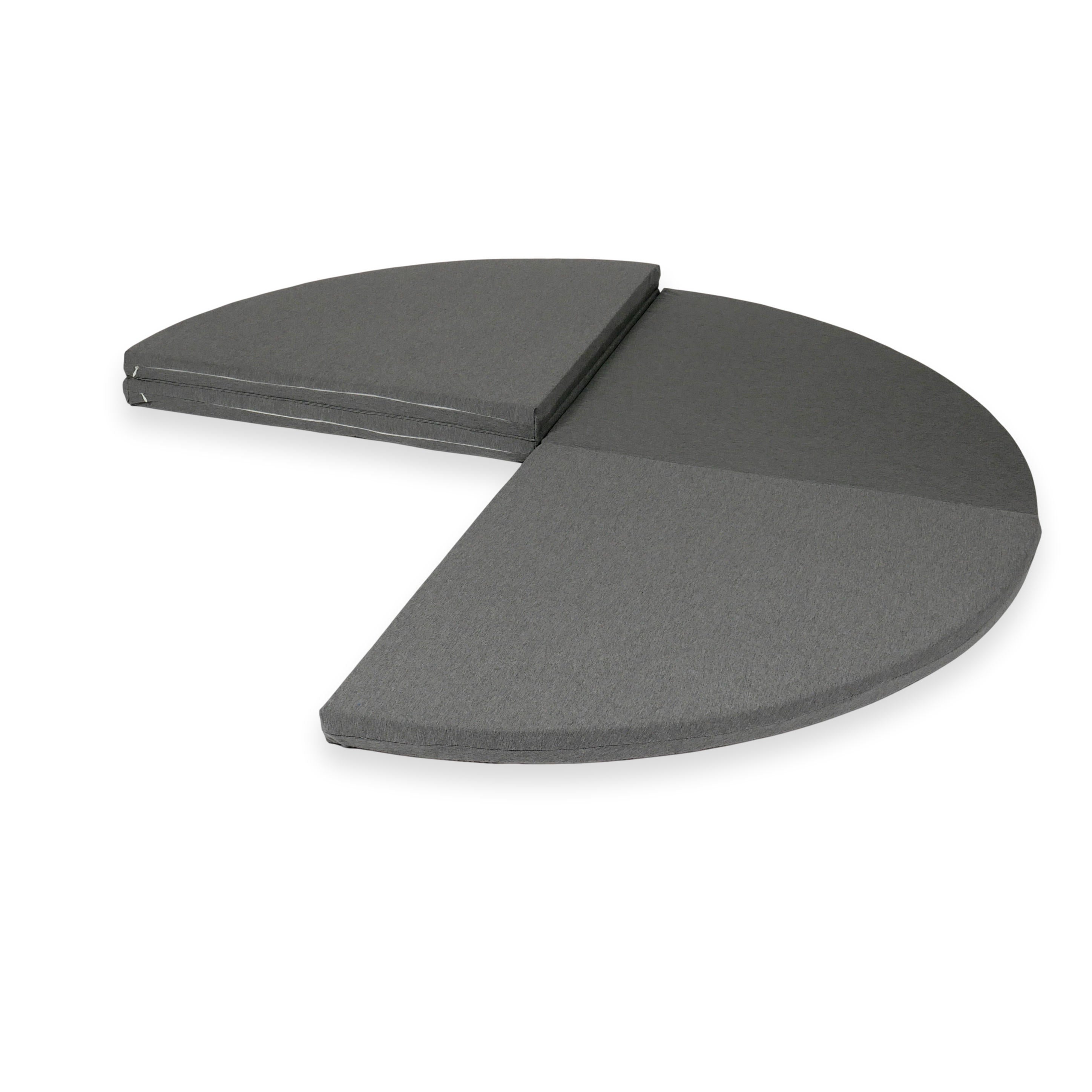 Runde Babyspielmatte (160 cm Durchmesser) aus Jersey