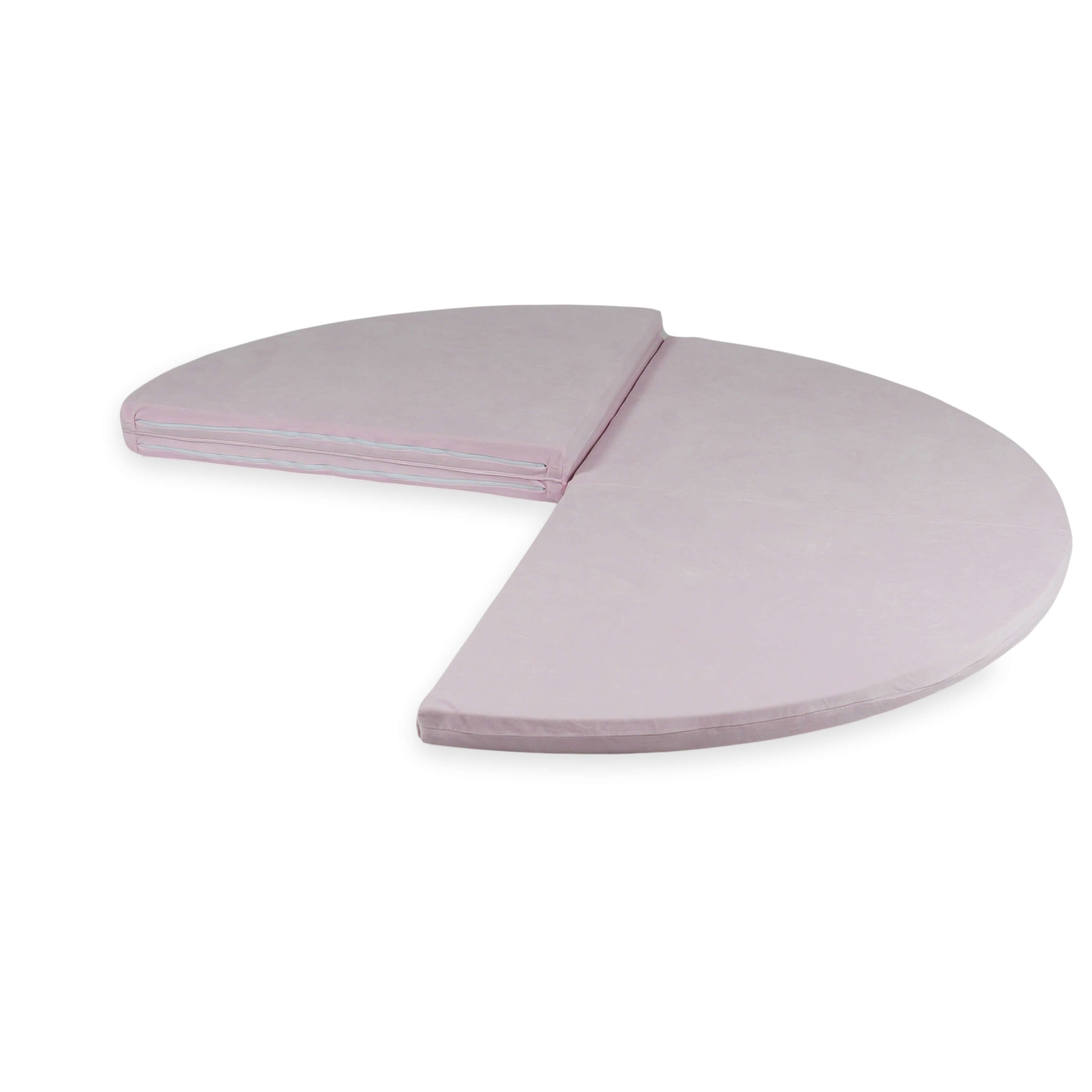 Runde Babyspielmatte 160 cm aus weichem Samt