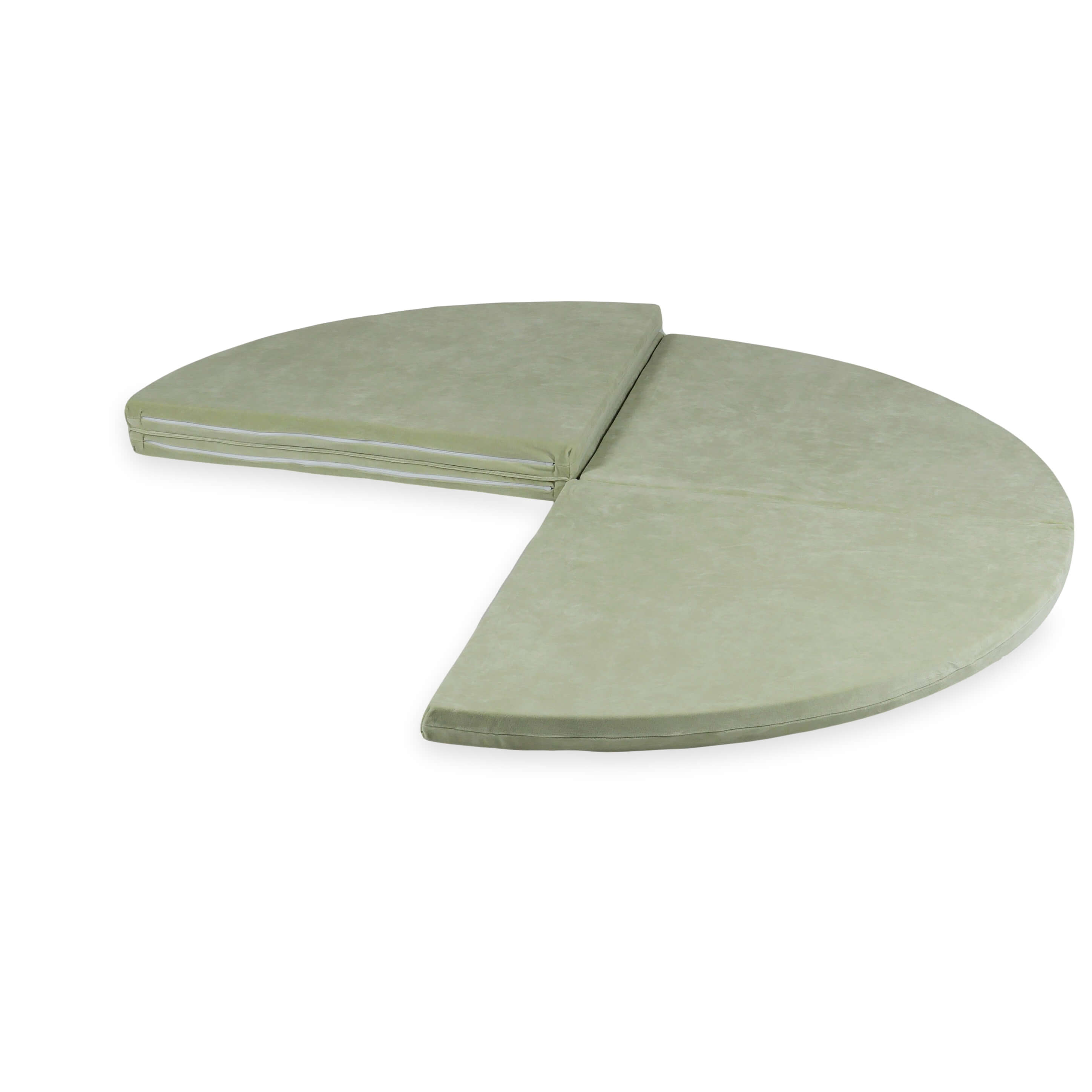 Runde Babyspielmatte 160 cm aus weichem Samt