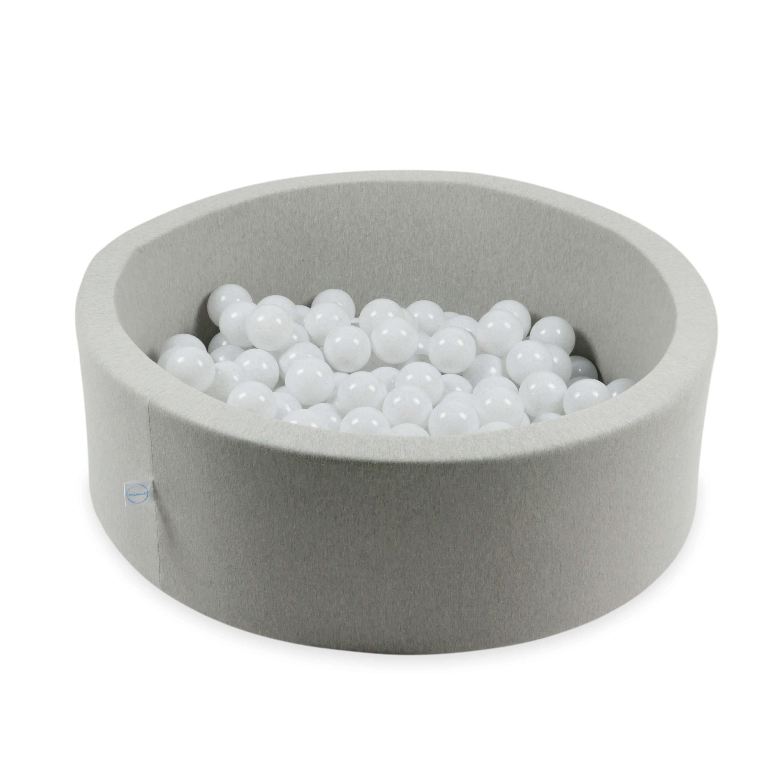 7 cm Durchmesser Spielbälle, 150 Stück, weißer Pullover