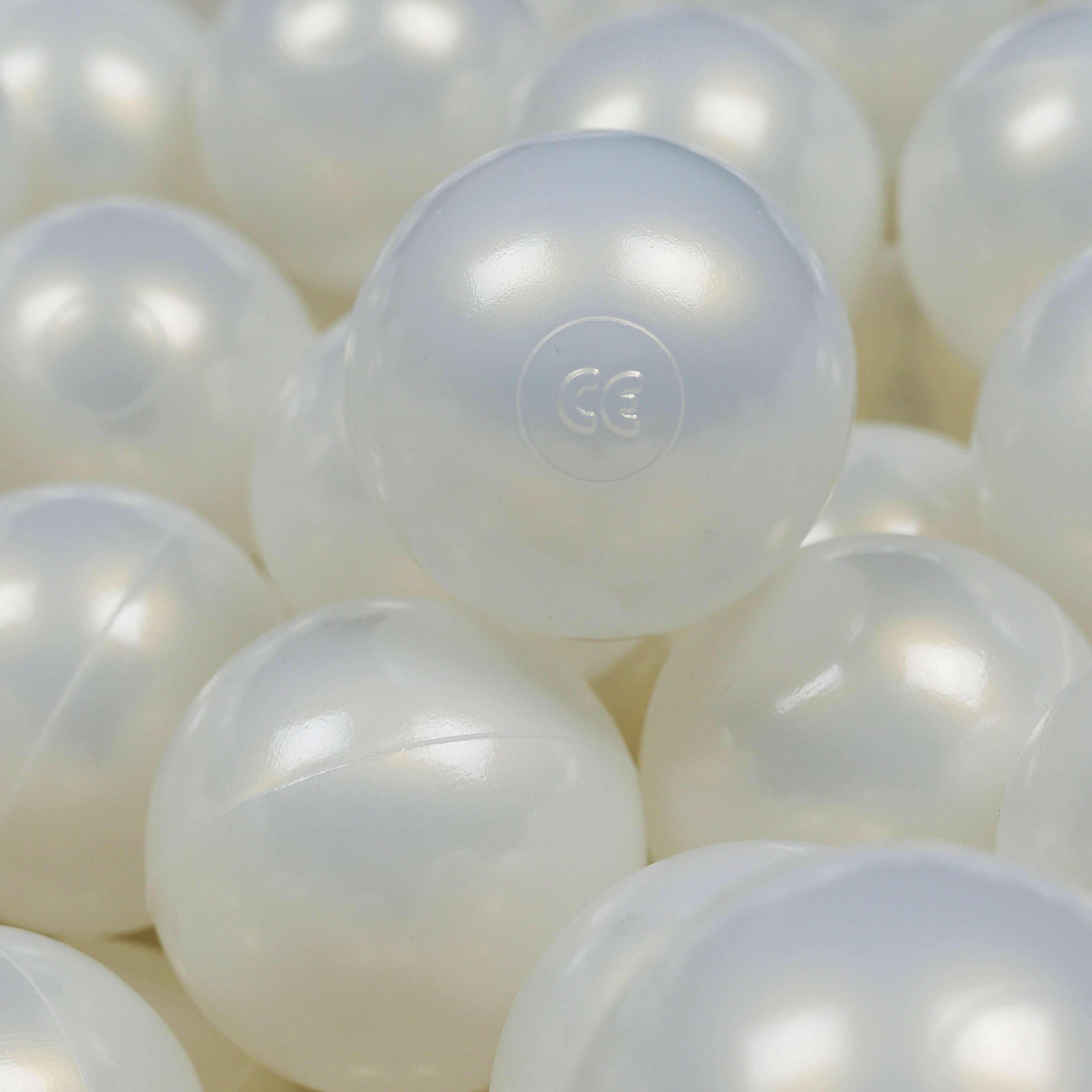 25 schillernde Spielbälle, 7 cm Durchmesser