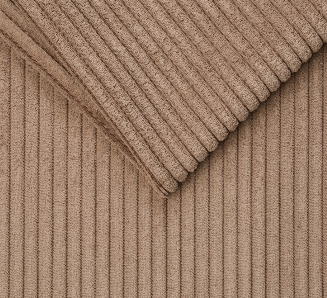 Runde, faltbare Cord-Spielmatte (160 cm Durchmesser) für Babys