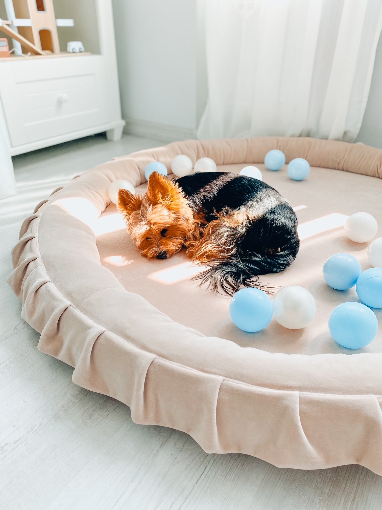 Babynest-Spielmatte 120 cm aus Jersey